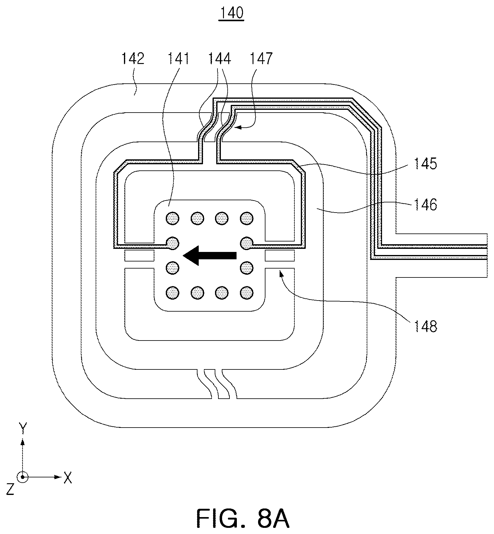 Patent US12126885 Figure 14 – Camera module with sensor shifting module