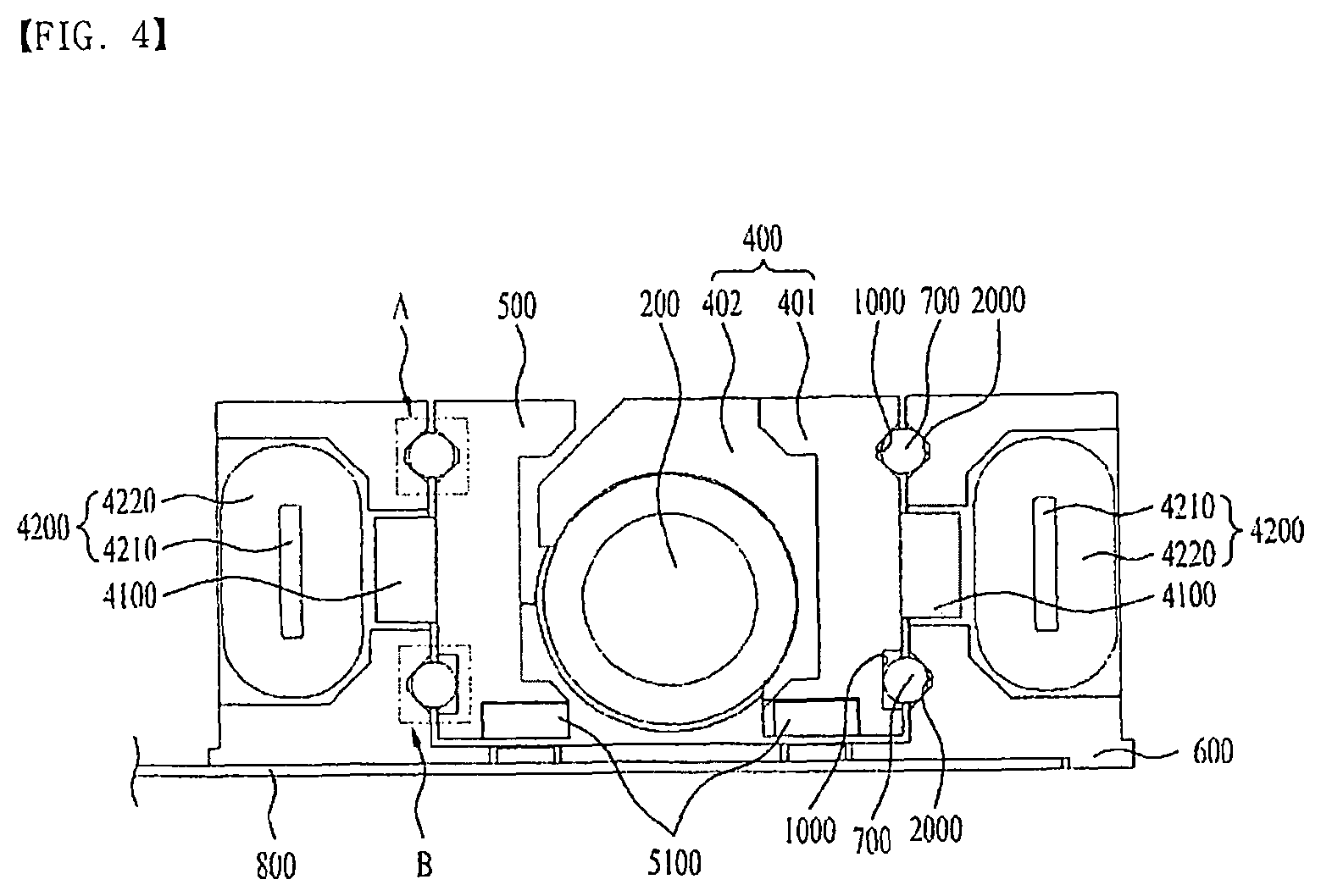Patent US12126886 Figure 4 – Camera module
