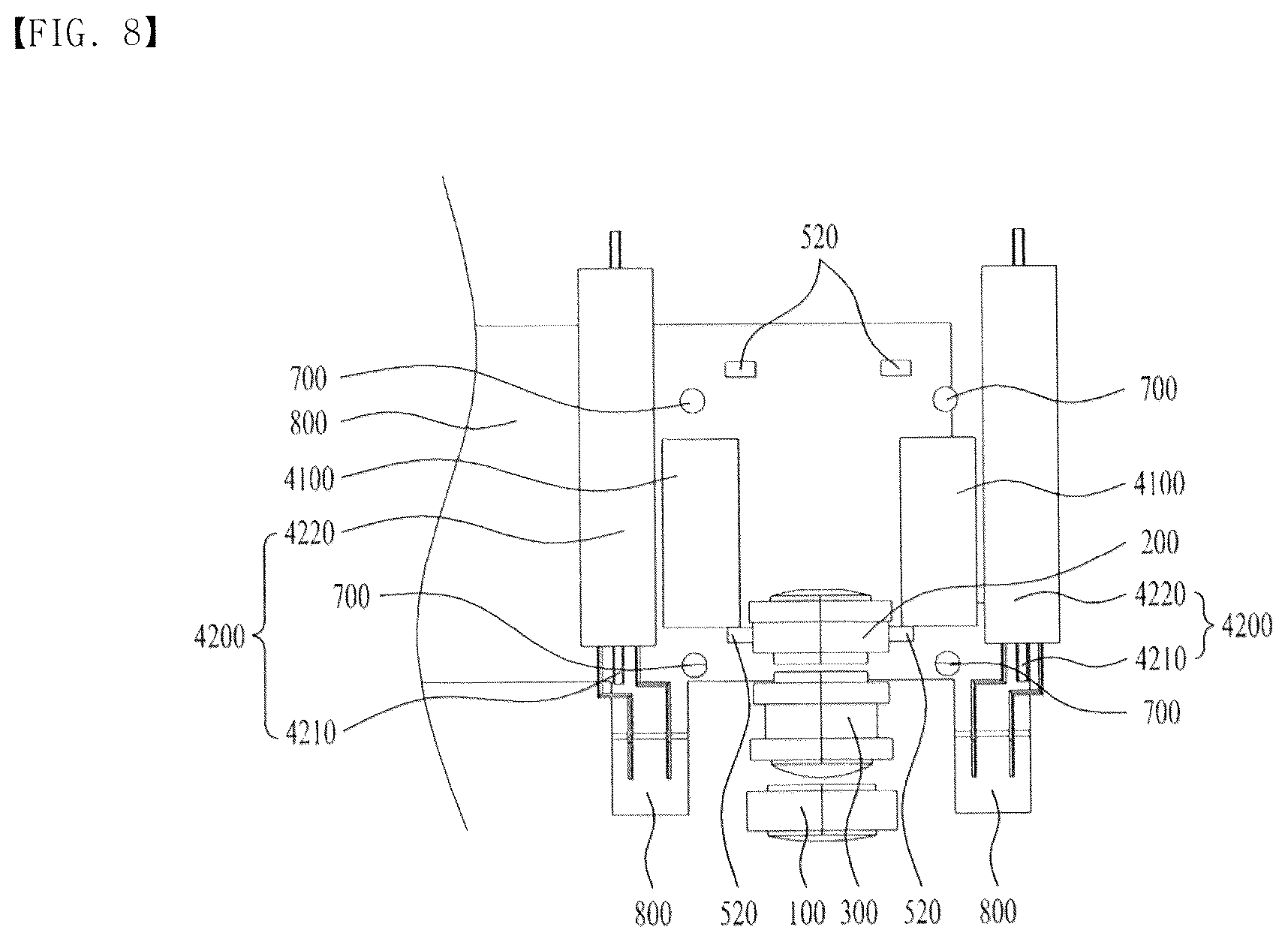 Patent US12126886 Figure 7 – Camera module