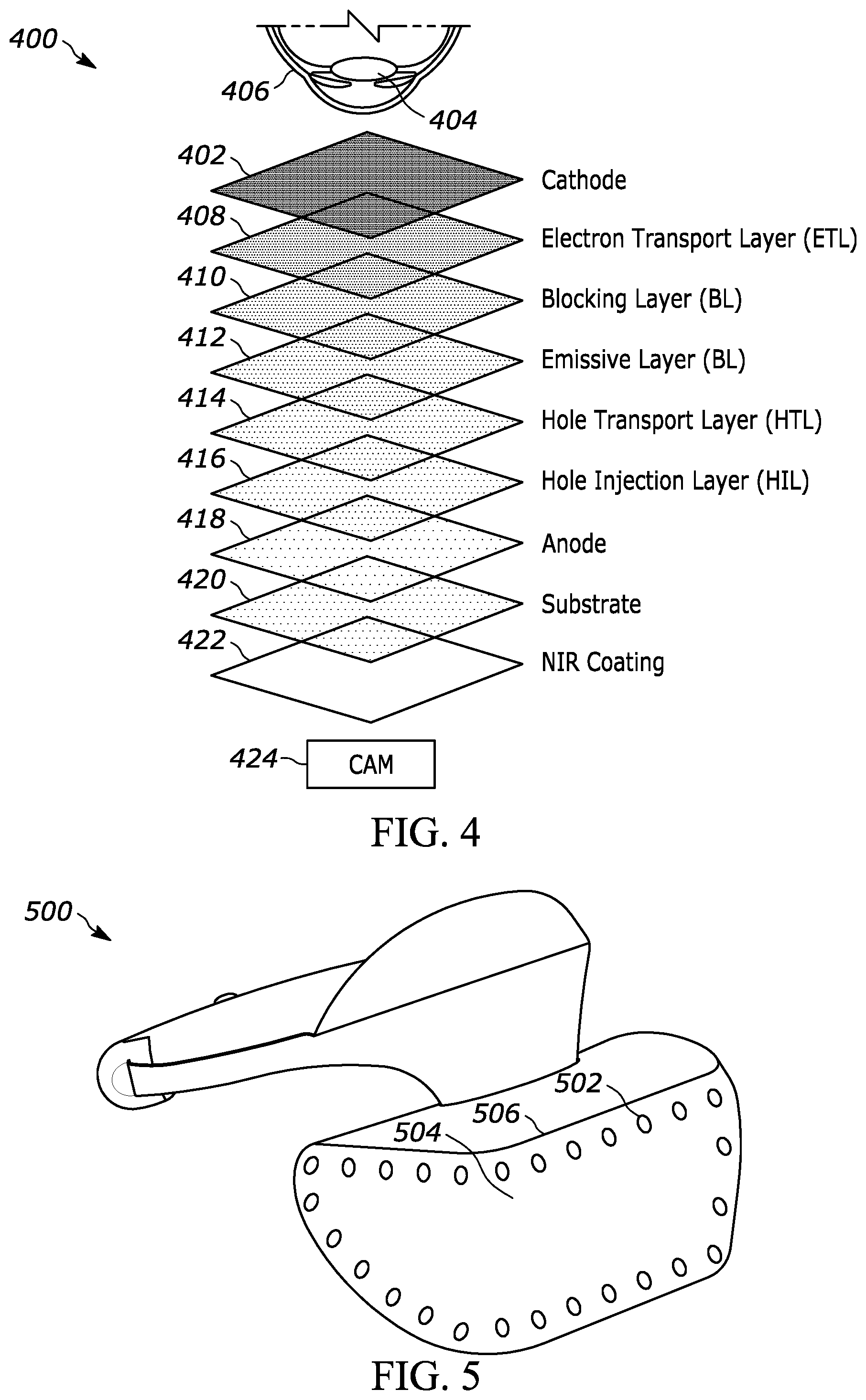 Patent US12126888 Figure 3 – Near infrared (NIR) transparent organic light emitting diode (OLED) display