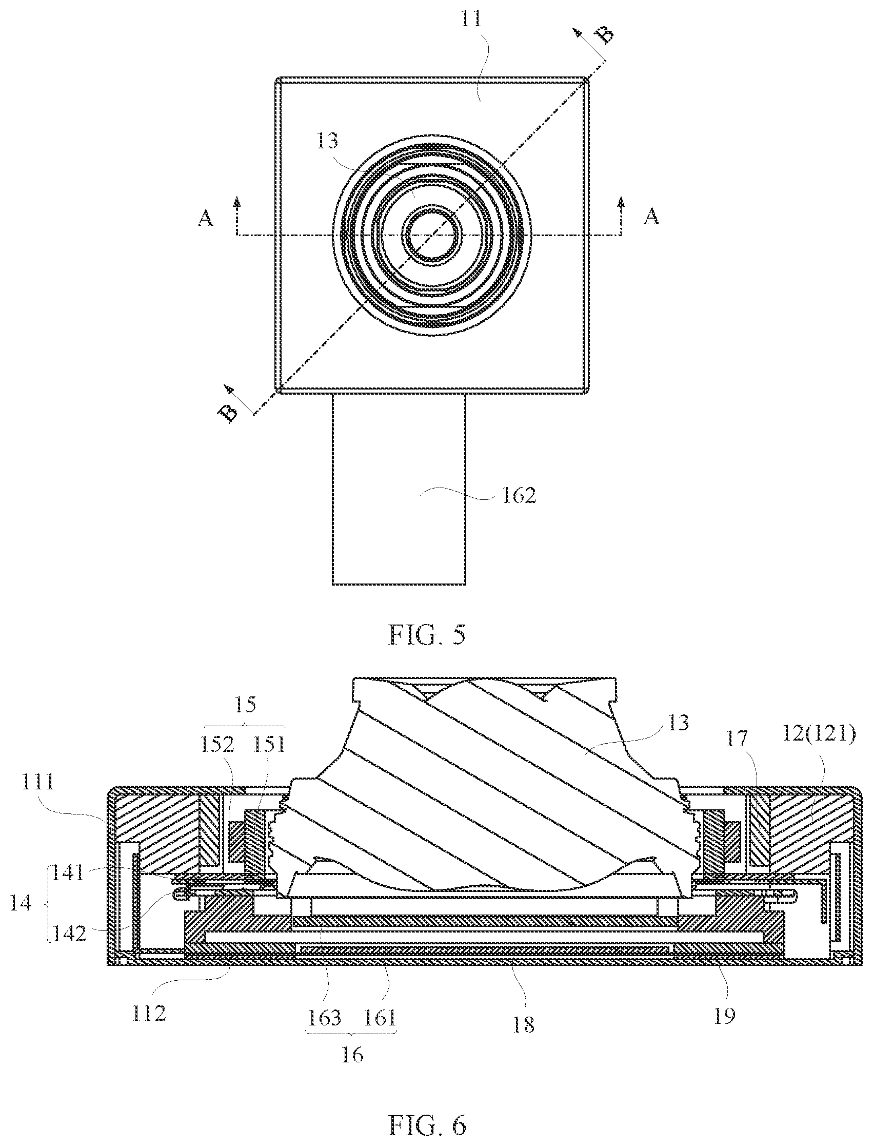 Patent US12126907 Figure 5 – Camera module, assembling method therefor, and electronic device