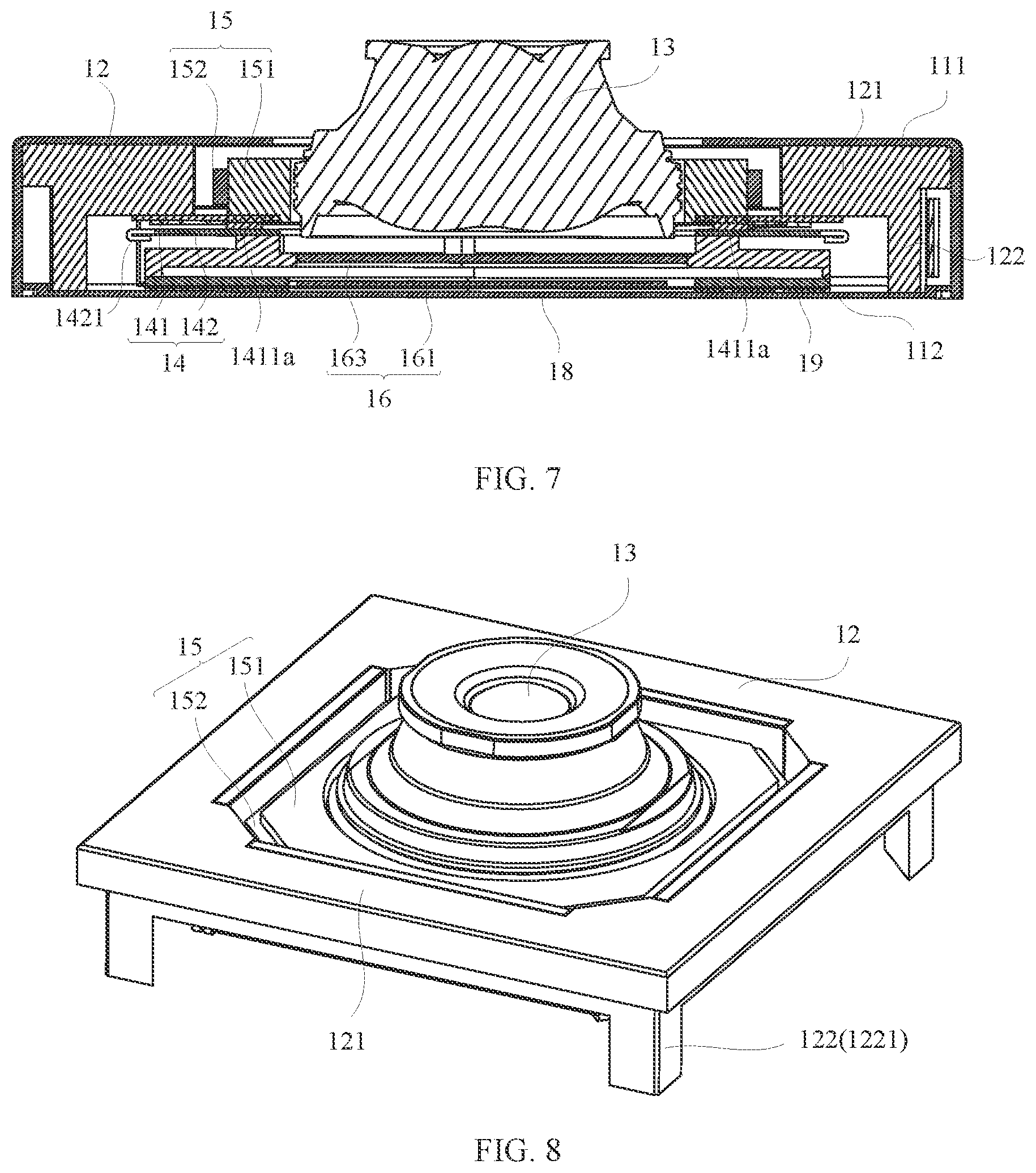 Patent US12126907 Figure 6 – Camera module, assembling method therefor, and electronic device