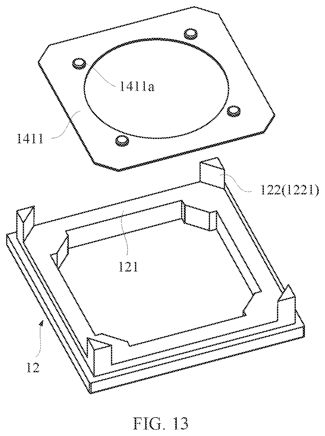 Patent US12126907 Figure 10 – Camera module, assembling method therefor, and electronic device