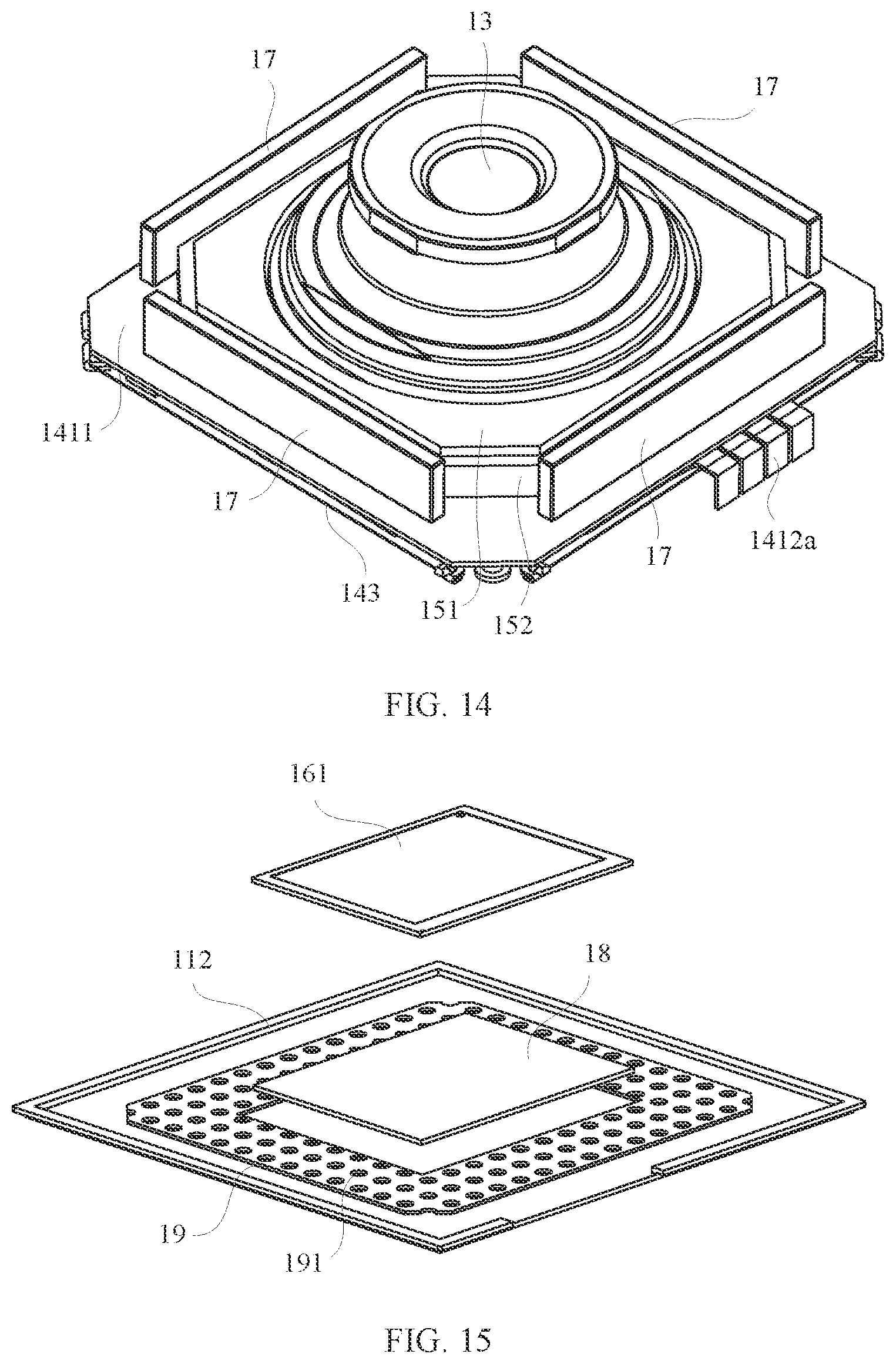 Patent US12126907 Figure 11 – Camera module, assembling method therefor, and electronic device