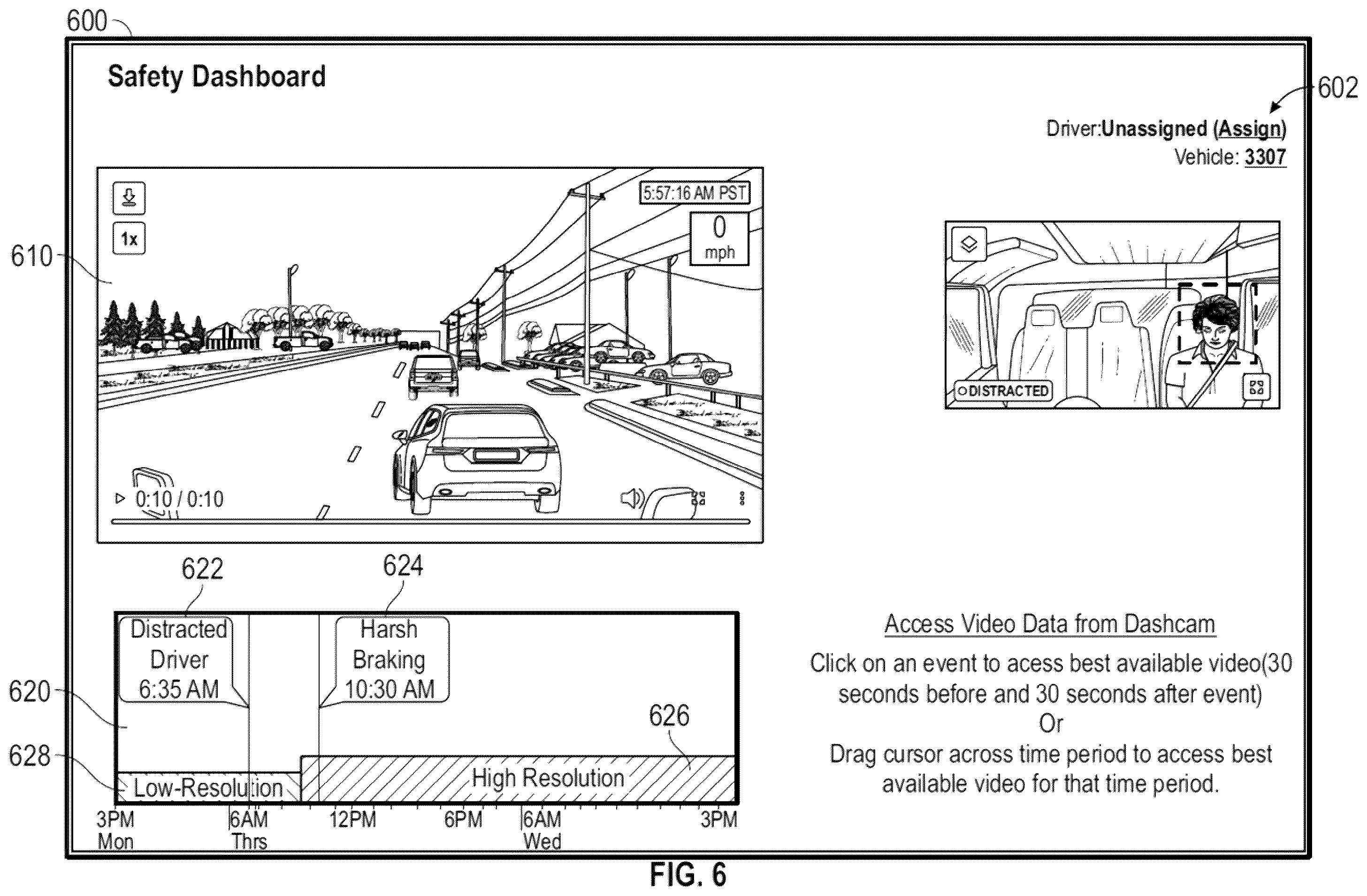 Patent US12126917 Figure 8 – Dual-stream video management