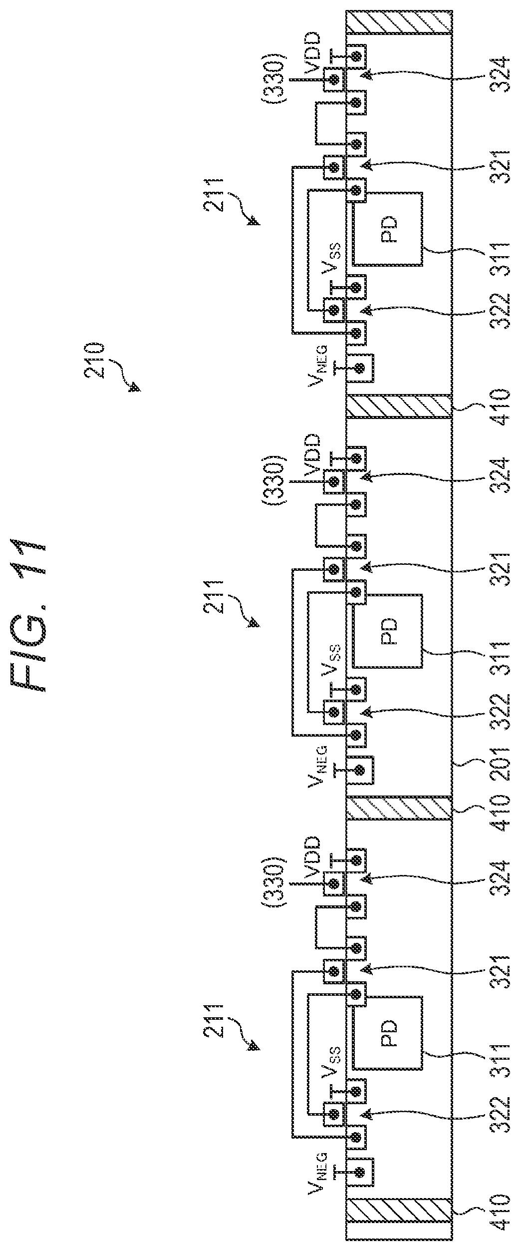 Patent US12126924 Figure 9 – Solid-state imaging device and imaging device
