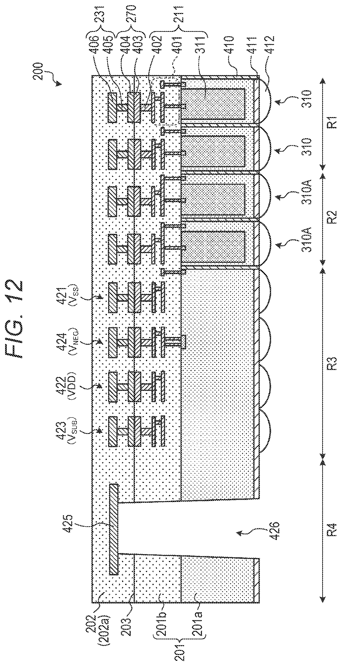 Patent US12126924 Figure 10 – Solid-state imaging device and imaging device