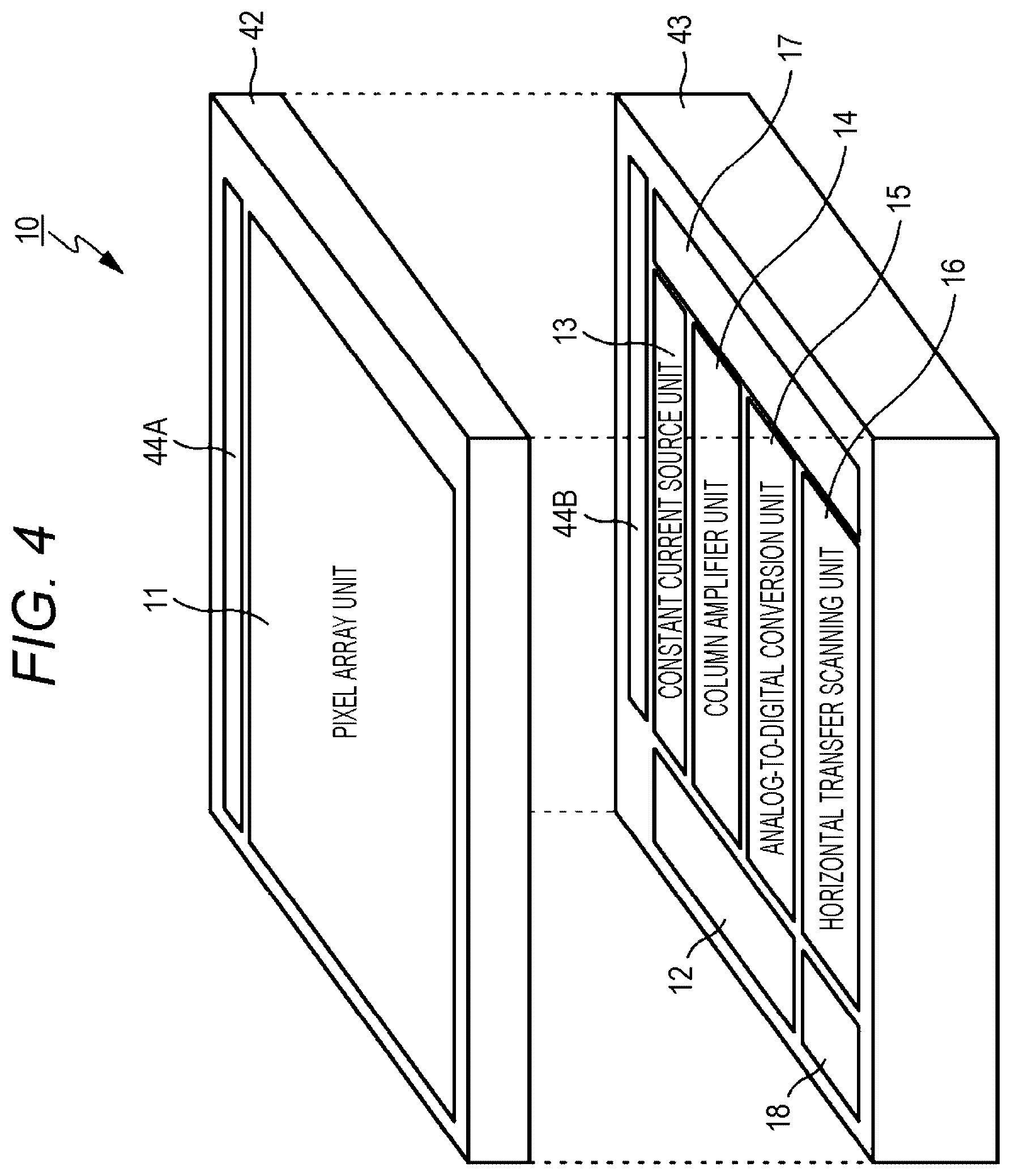 Patent US12126927 Figure 4 – Imaging device and electronic device