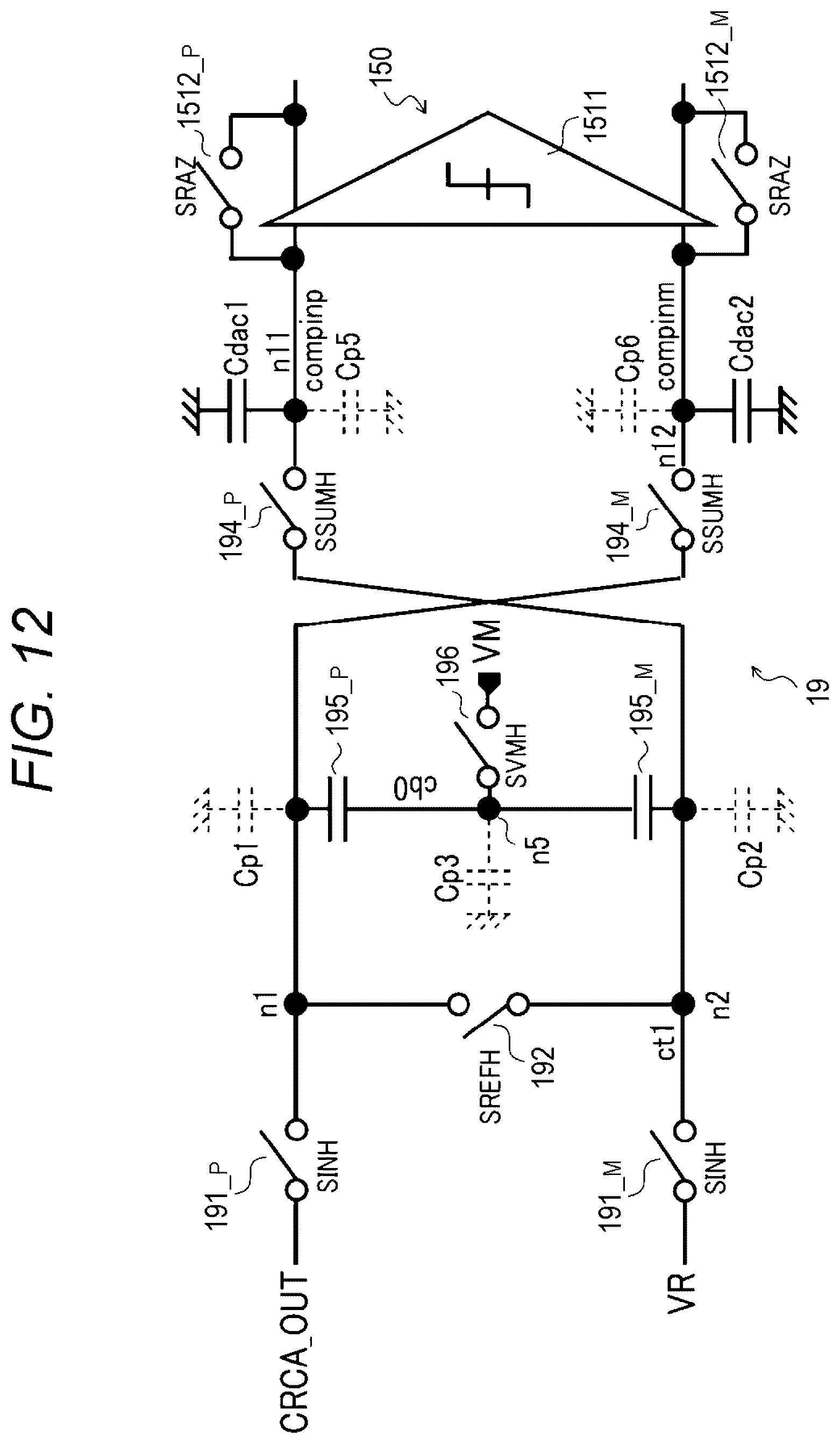 Patent US12126927 Figure 12 – Imaging device and electronic device