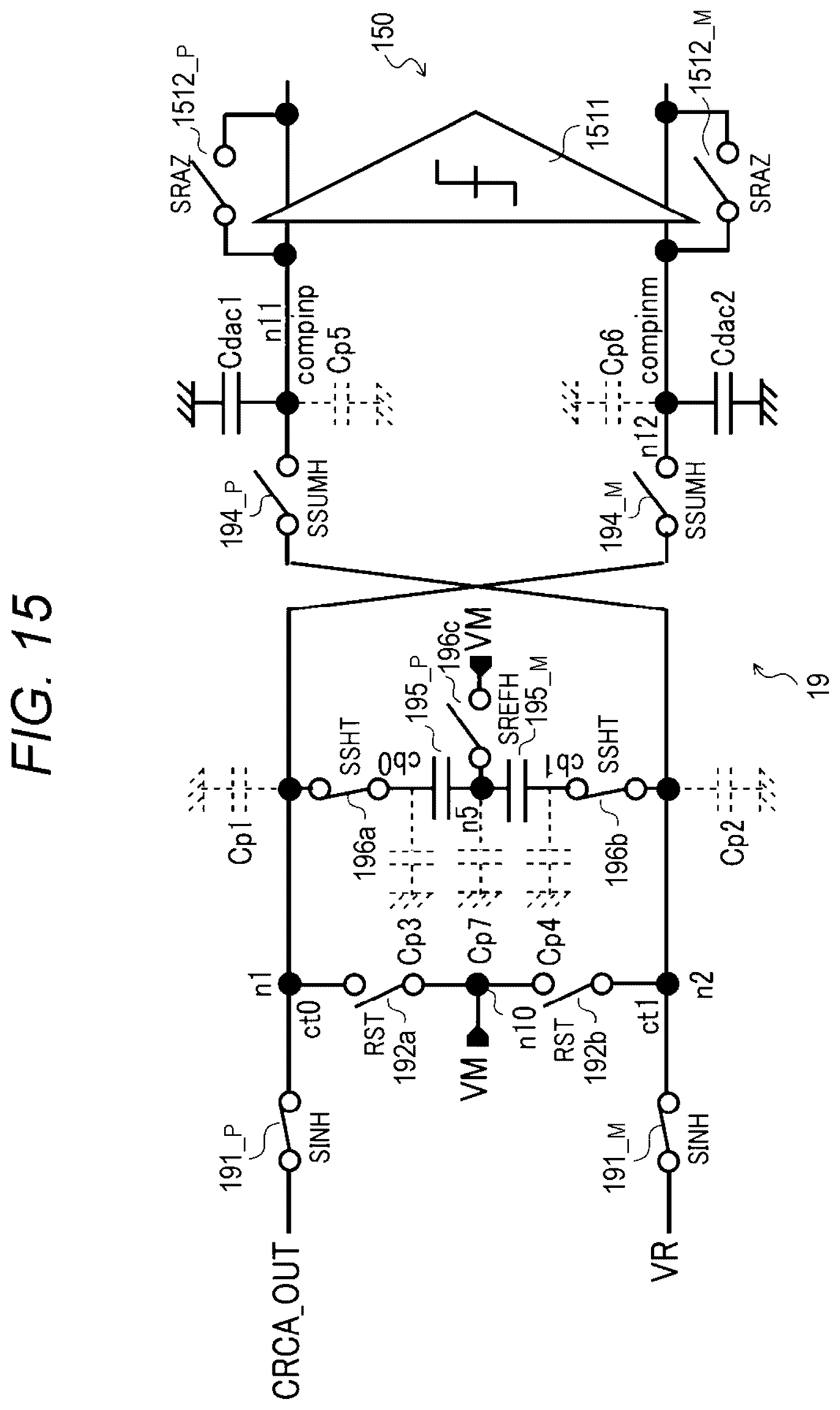 Patent US12126927 Figure 15 – Imaging device and electronic device
