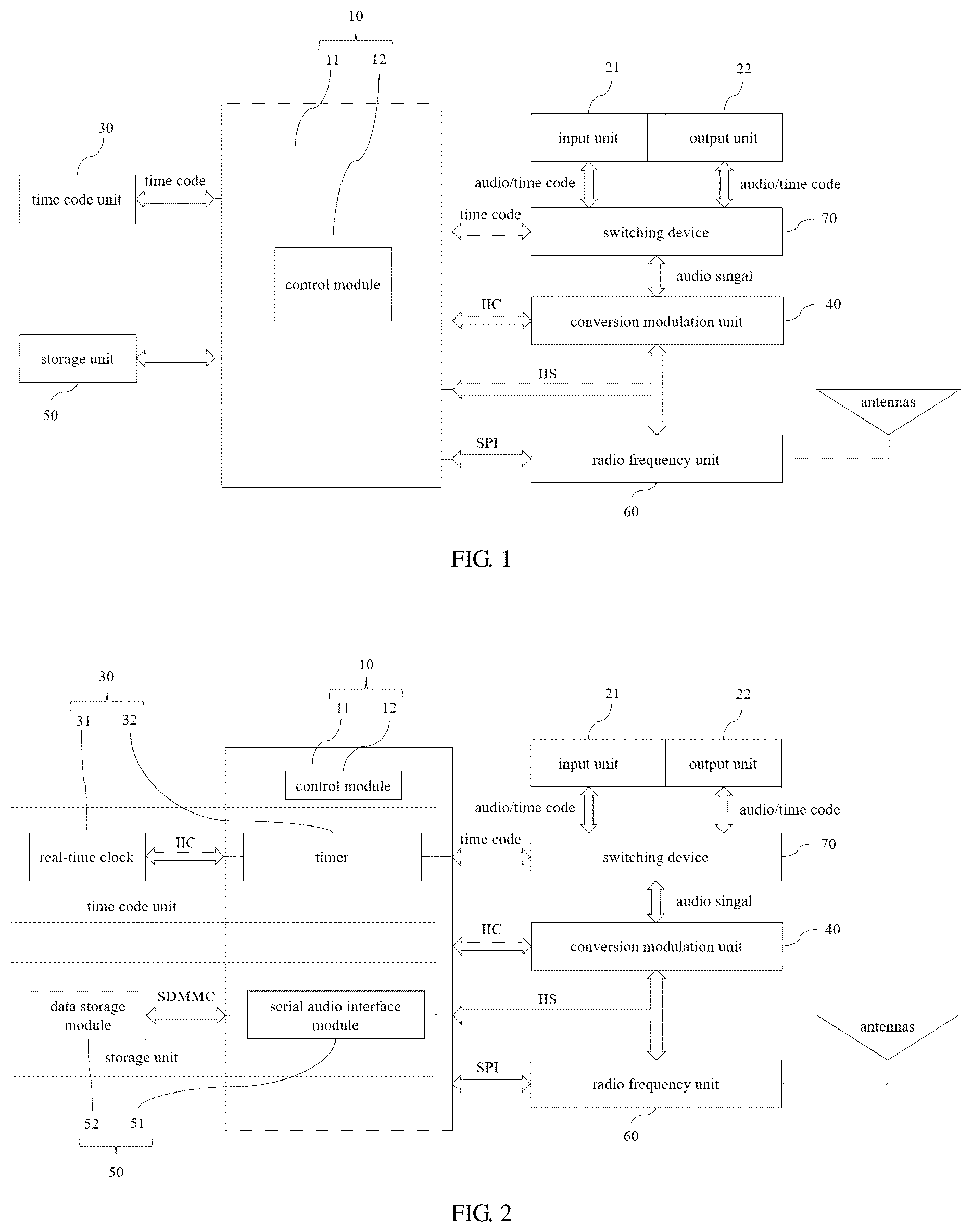 Patent US12126951 Figure 1 – Wireless microphone device and use method therefor