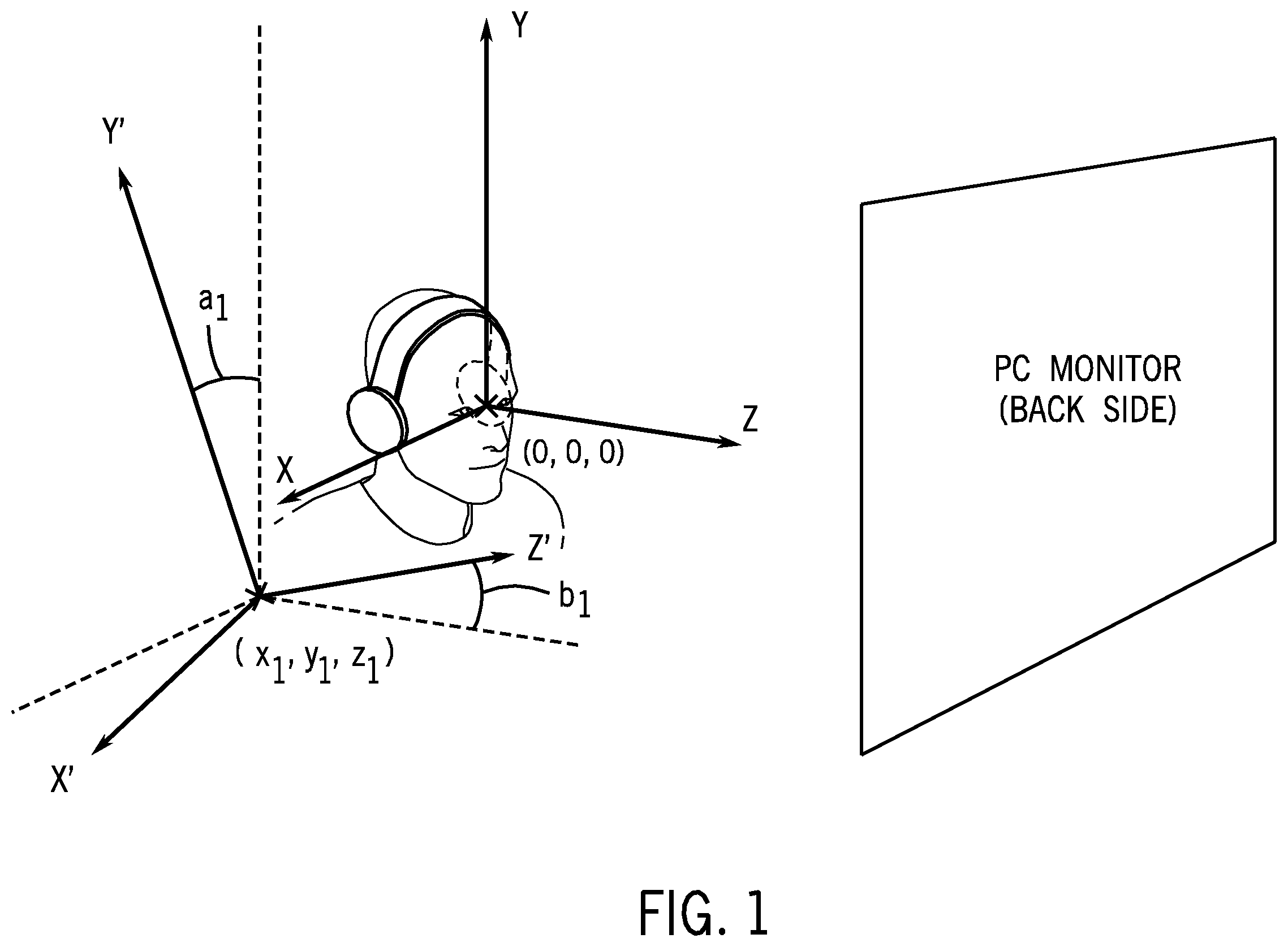Patent US12126988 — Audio spatialization — Figure 1