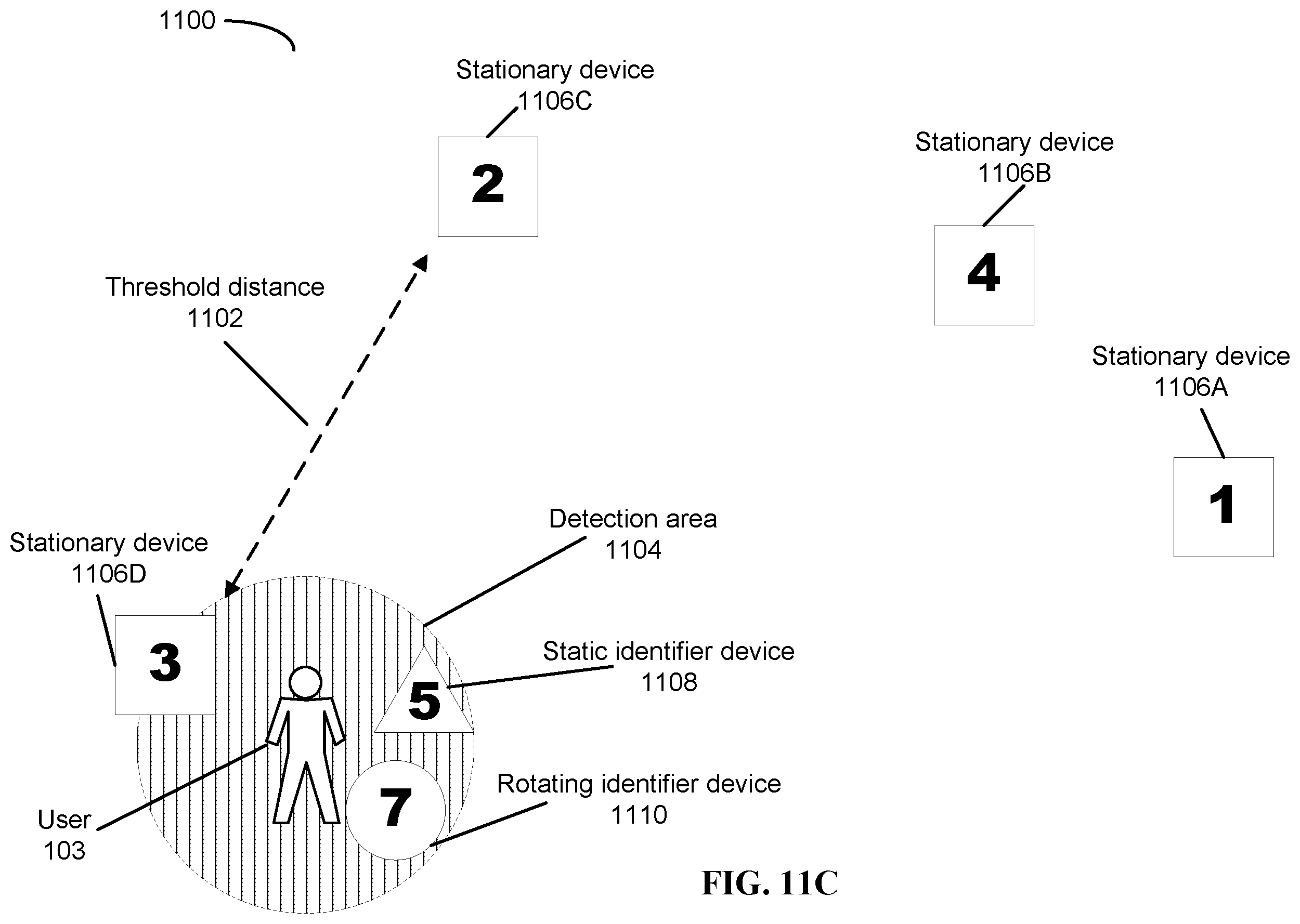 Patent US12126992 Figure 13 – Unauthorized tracking device detection and prevention
