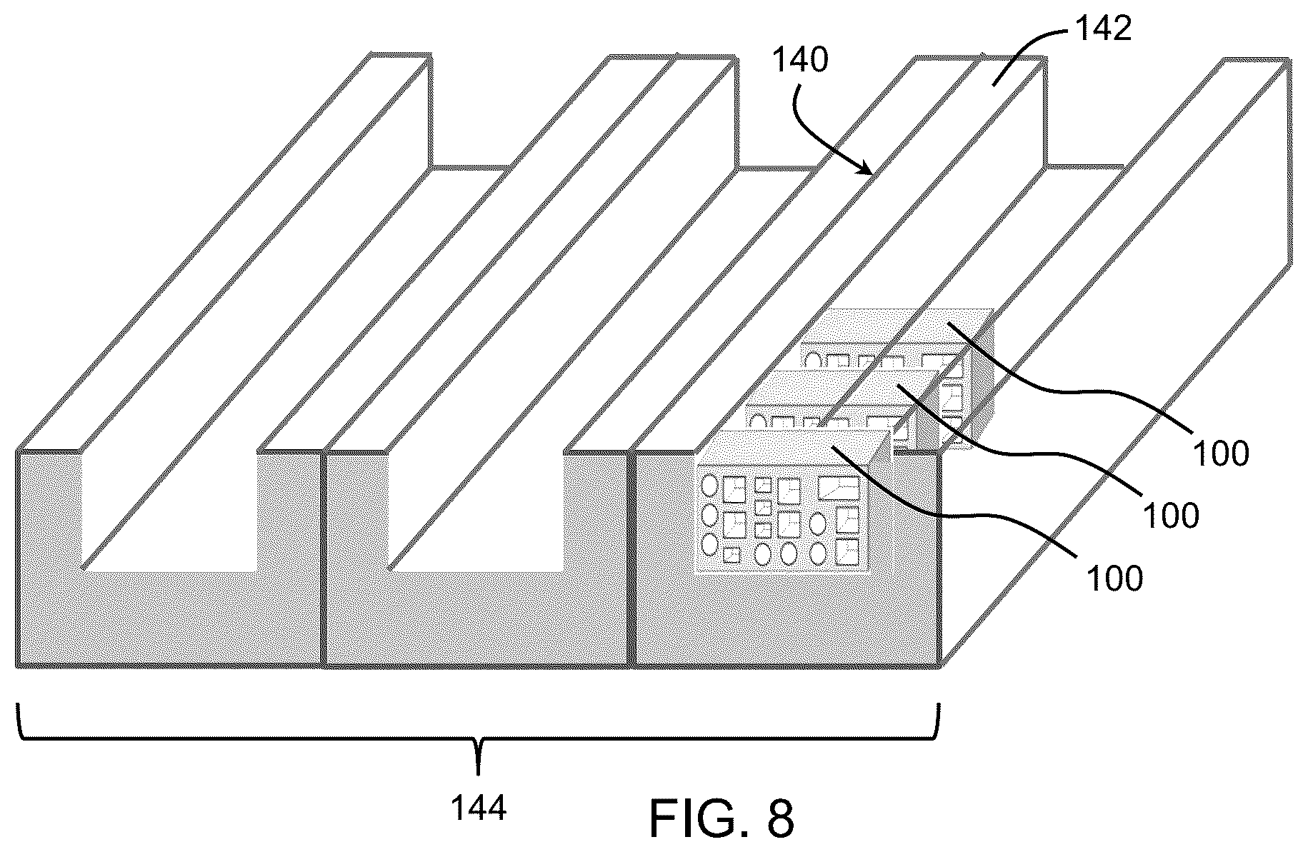 Patent US12128135 Figure 5 – Individualized solid dosage products and a system and method for the globally integrated pharmaceutical manufacturing and its monitoring thereof