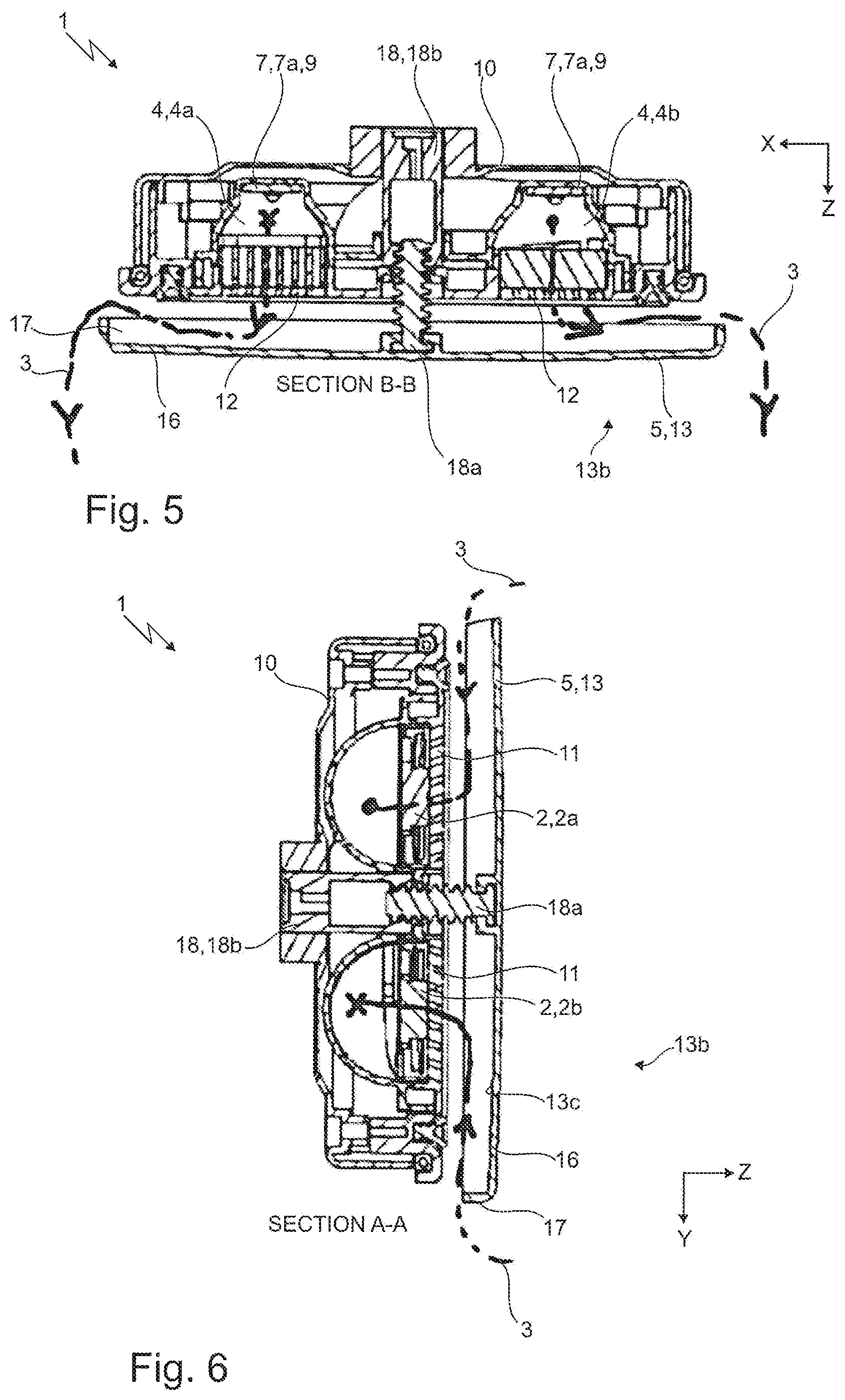 Patent US12128163 Figure 3 – Air treatment apparatus for a domestic appliance