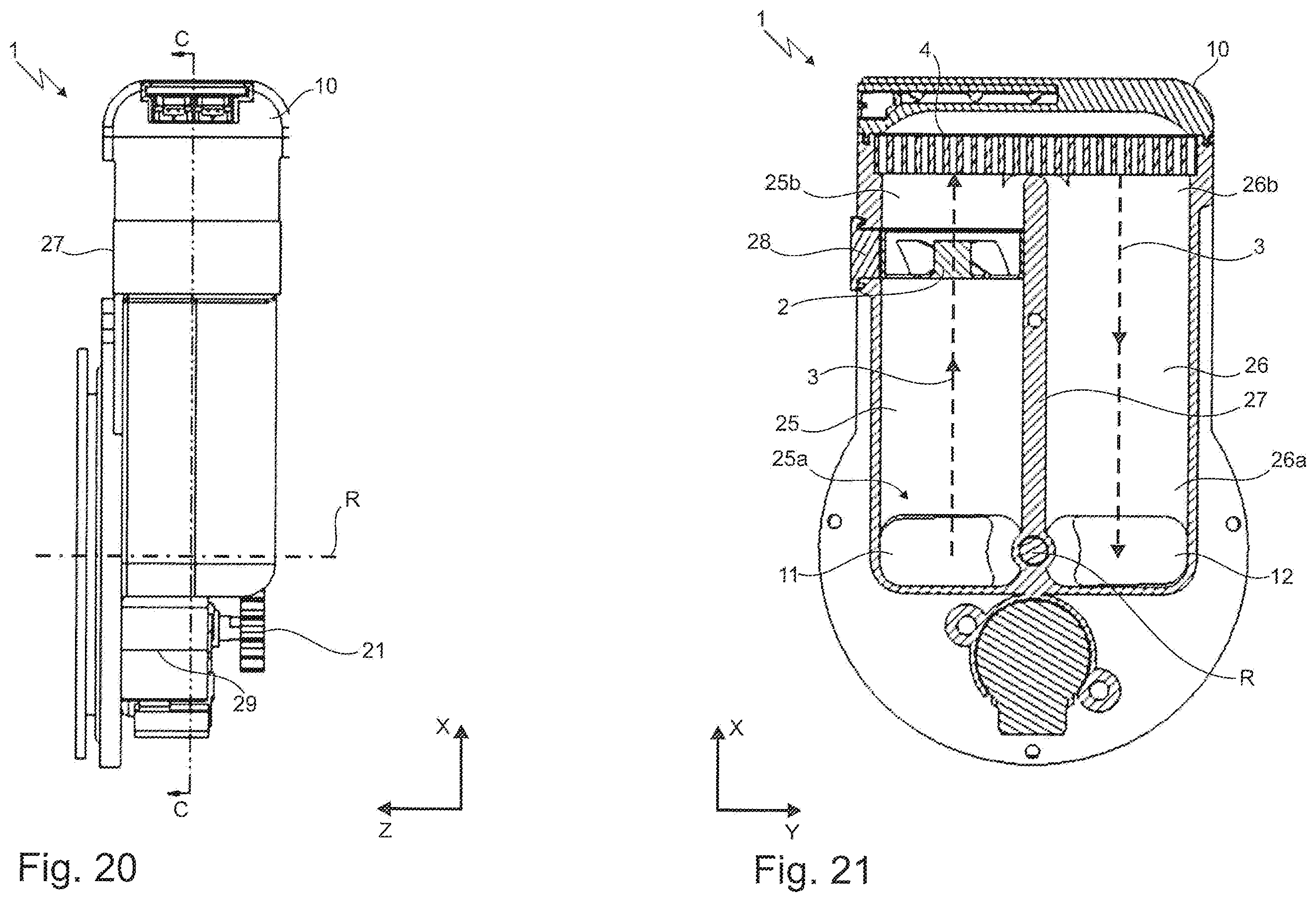 Patent US12128163 Figure 10 – Air treatment apparatus for a domestic appliance