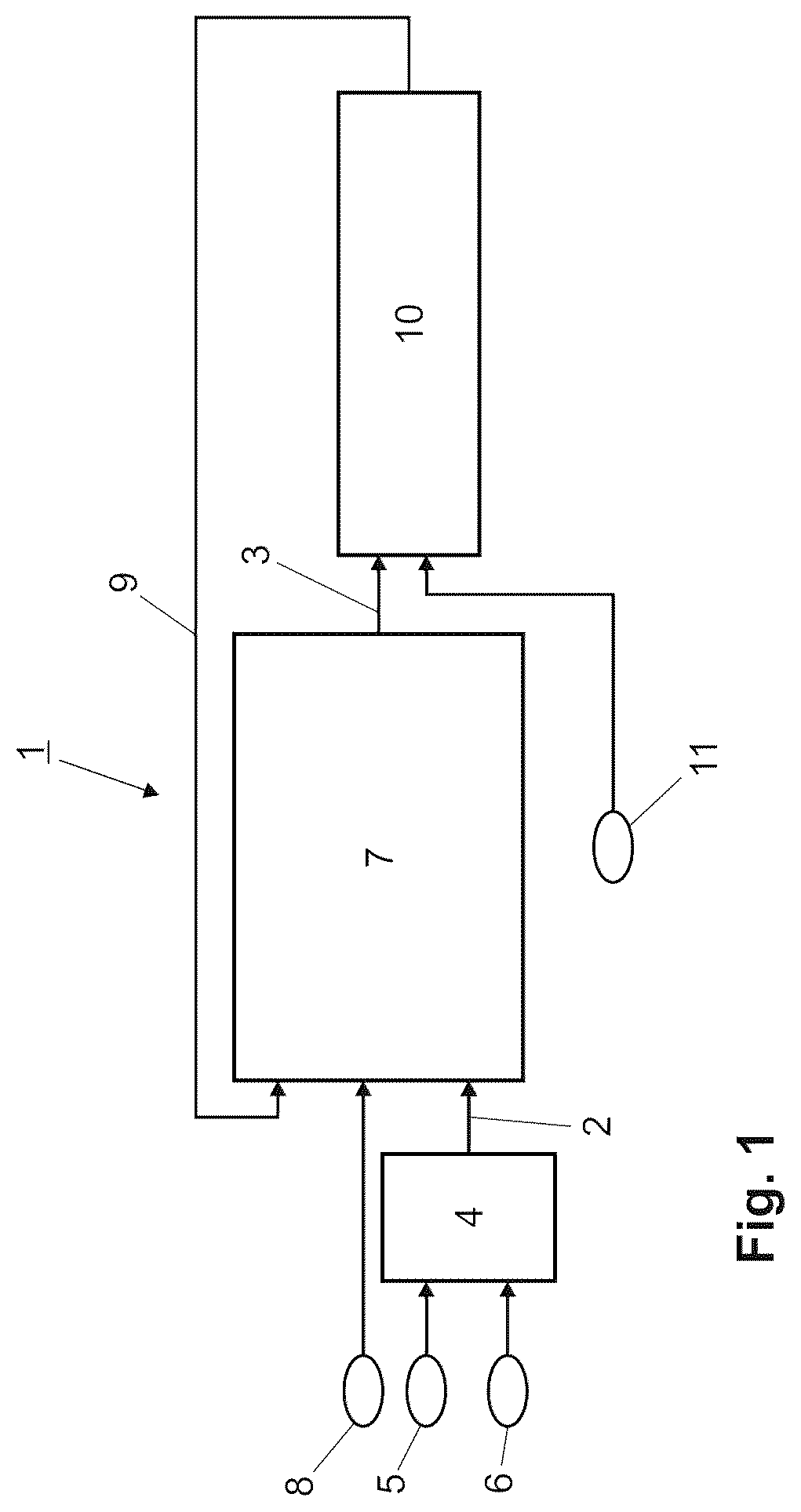 Patent US12128187 — Method for reducing the kinetosis effect for passengers of motor vehicles observing an image displayed on a display unit — Figure 1