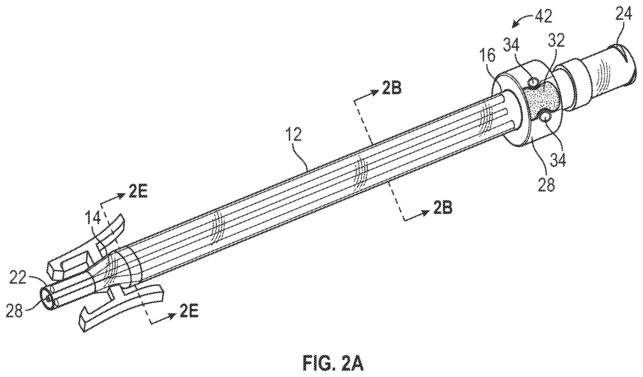 Patent US12128193 Figure 4 – Extension set with a patency instrument