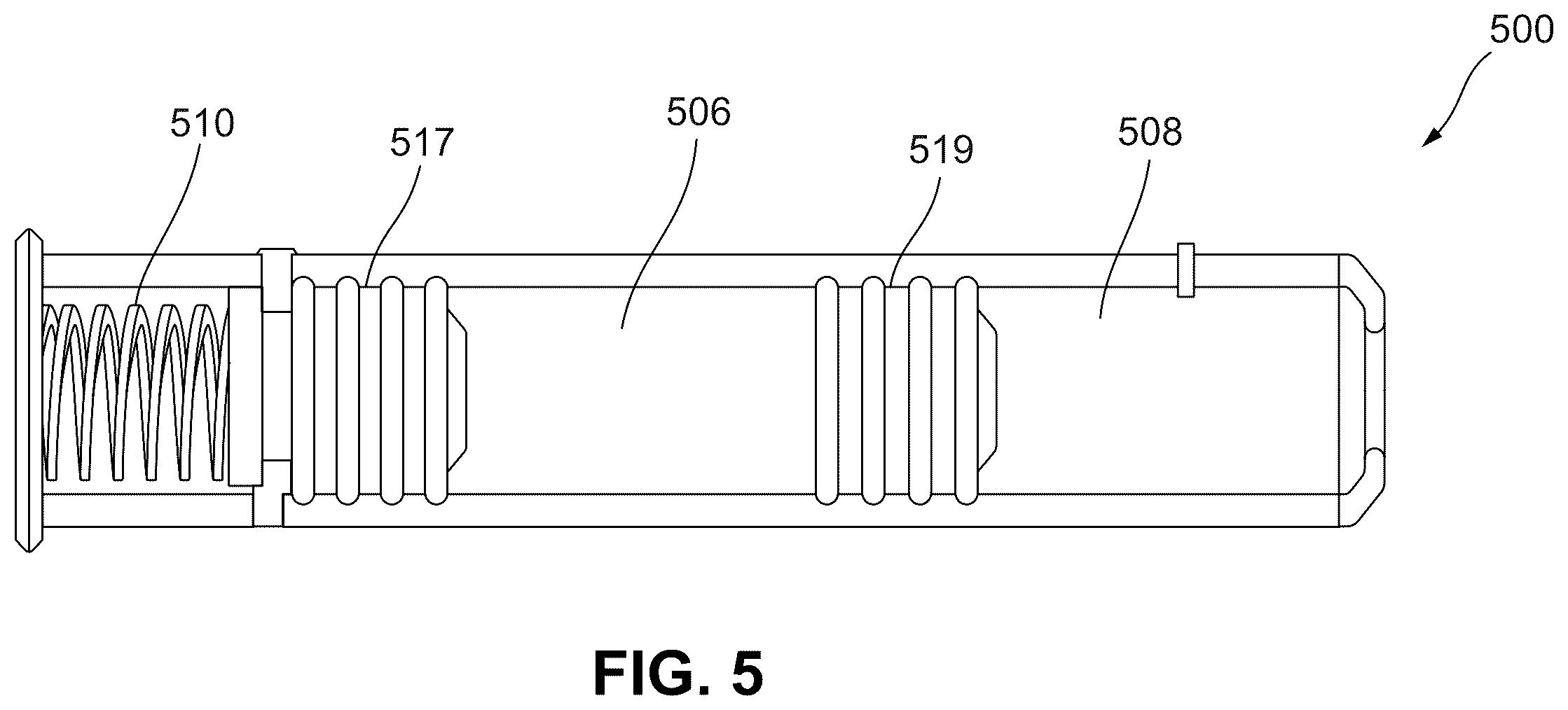 Patent US12128201 Figure 6 – Capsule device for delivery of active agent to gastrointestinal tract
