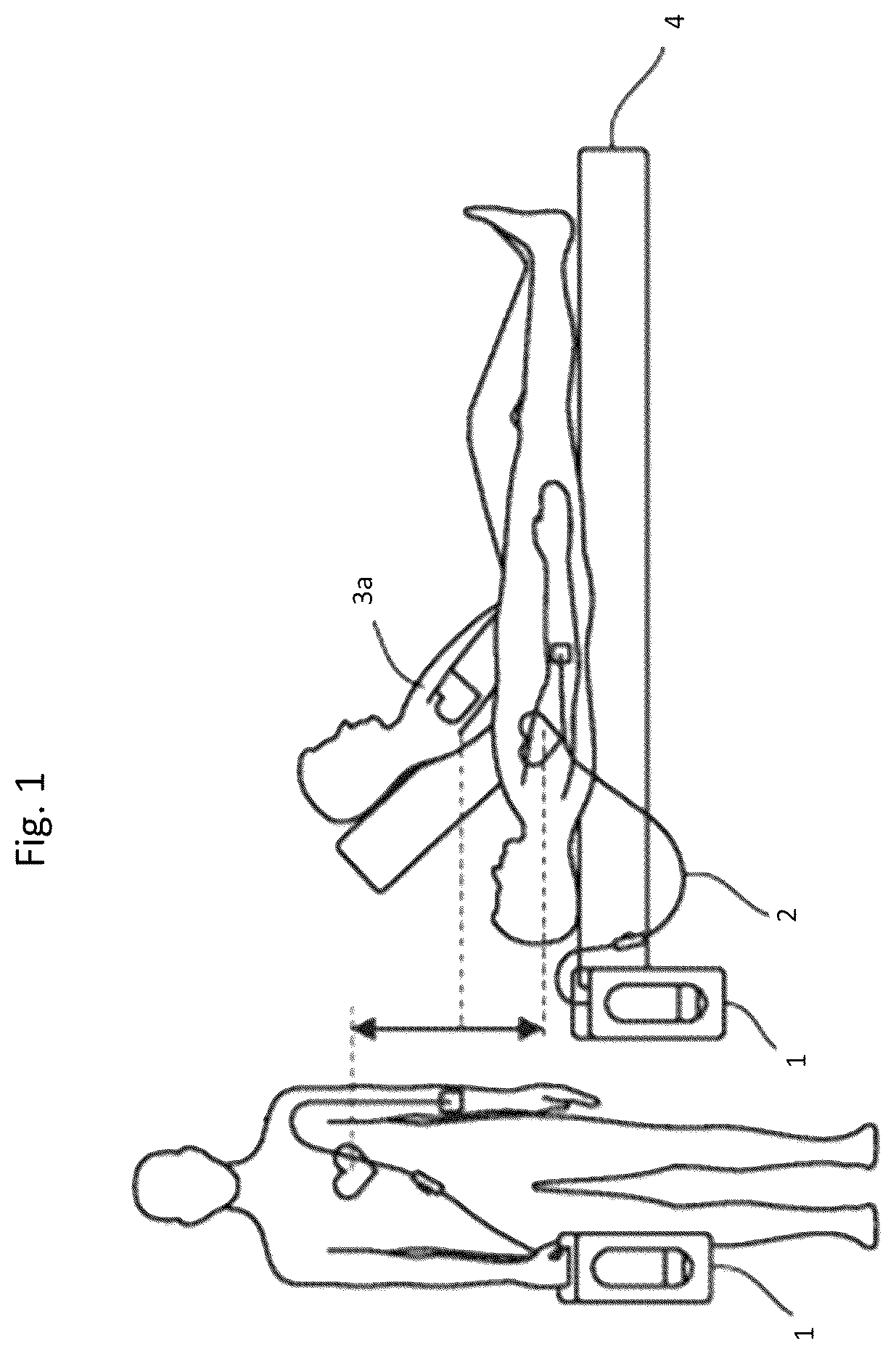 Patent US12128207 Figure 1 – Assembly and a system suitable for dispensing a liquid from a compressible bag
