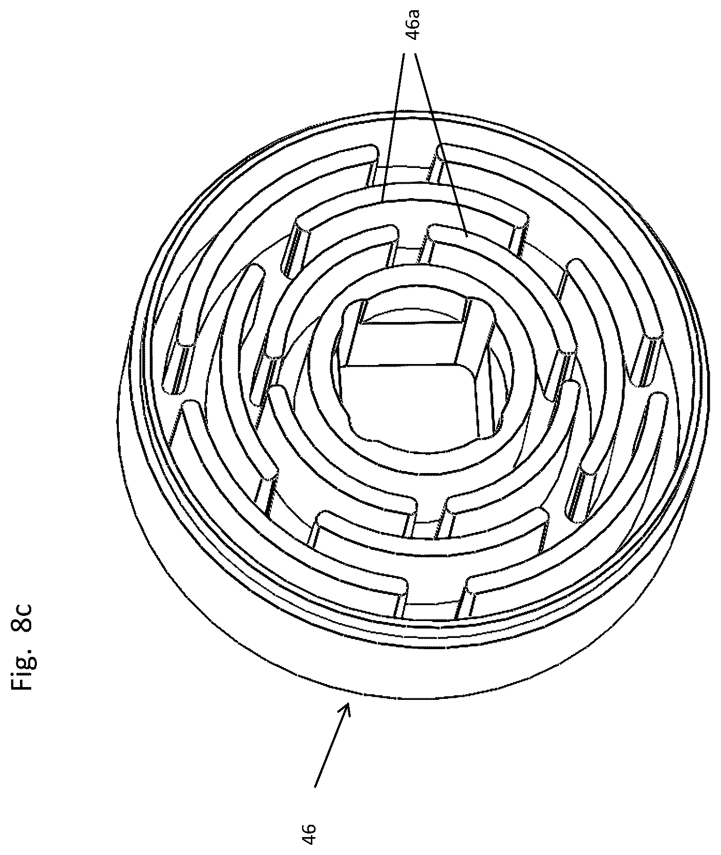Patent US12128207 Figure 18 – Assembly and a system suitable for dispensing a liquid from a compressible bag