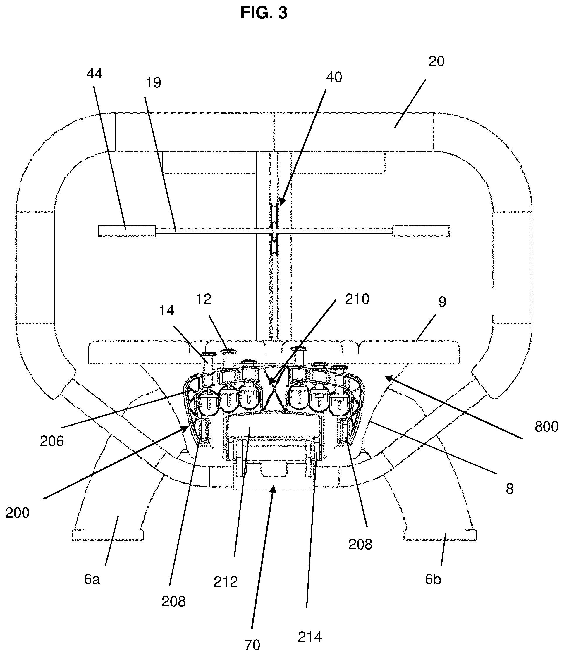 Patent US12128272 Figure 3 – Exercise machine