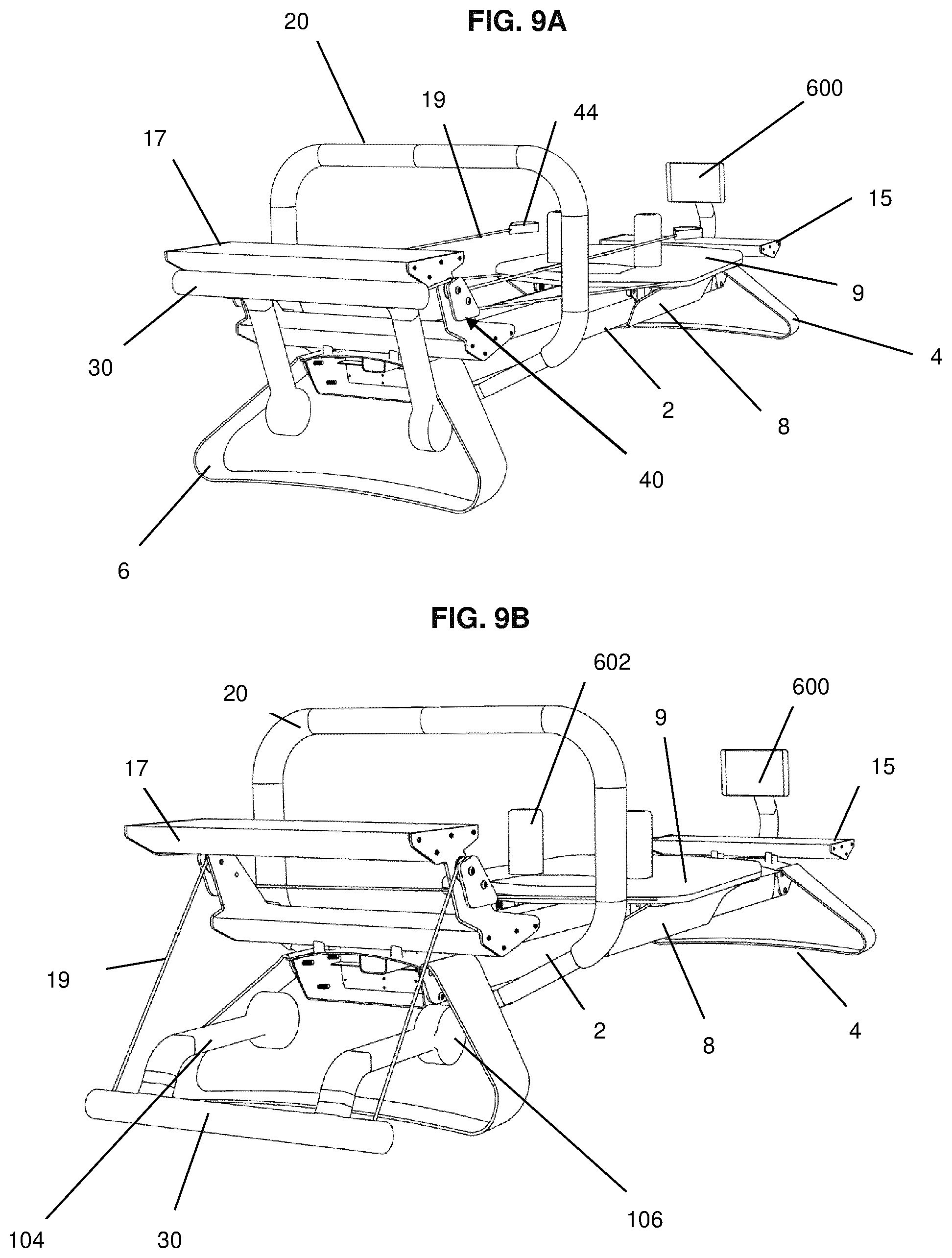 Patent US12128272 Figure 9 – Exercise machine