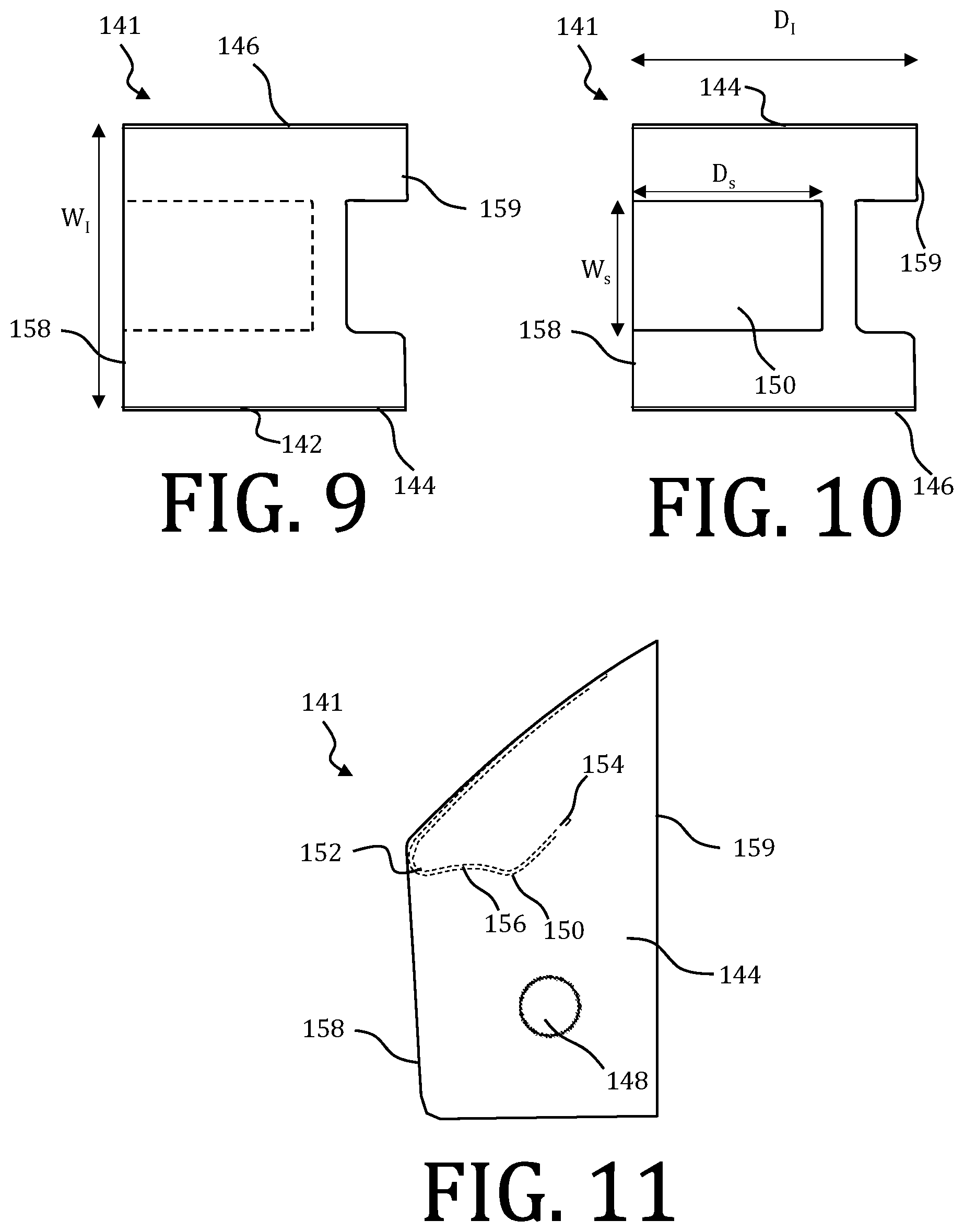 Patent US12128280 Figure 6 – Anti-leg droop system for a golf bag
