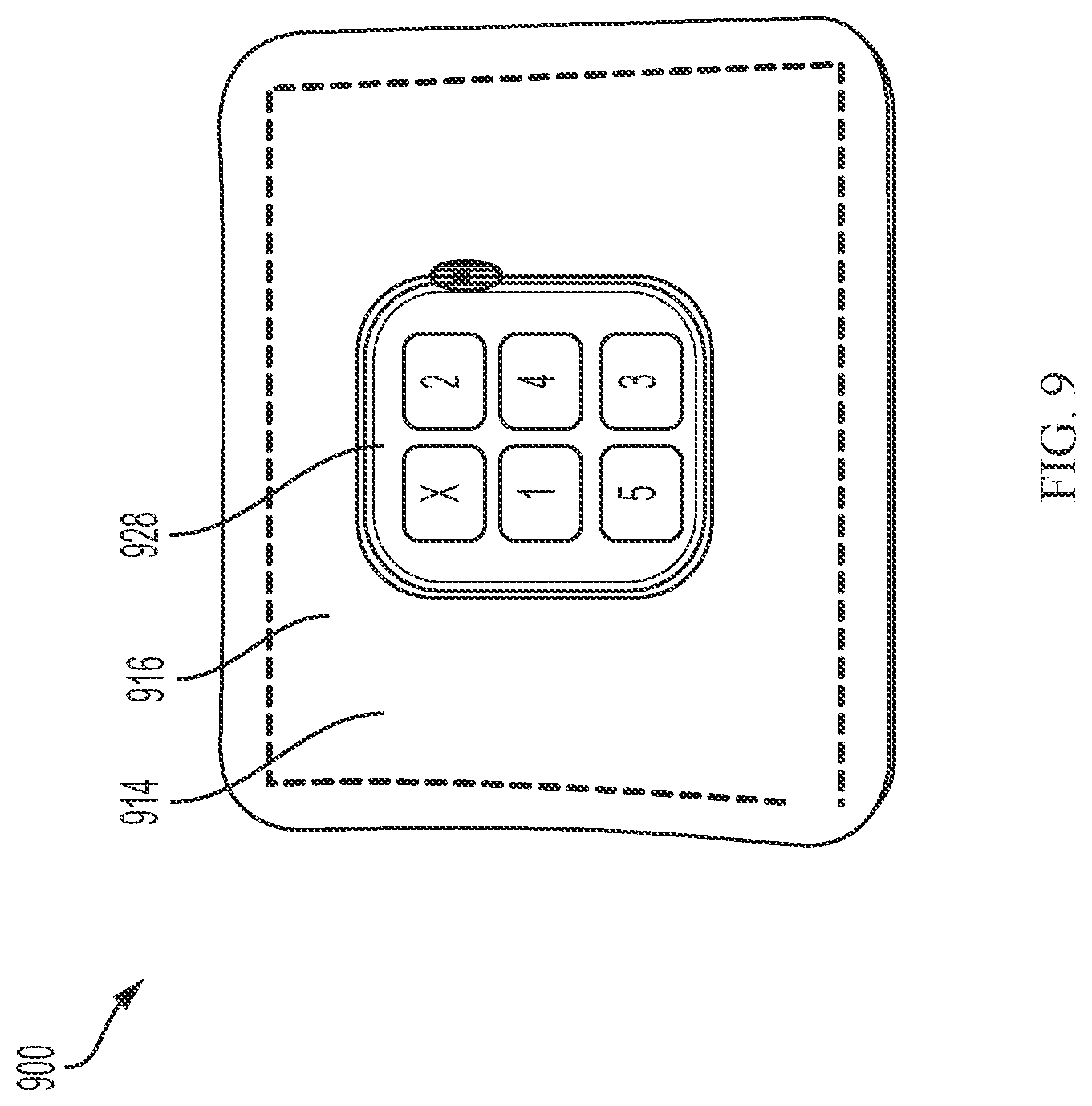Patent US12128290 Figure 10 – Digital patch for discrete signaling, a baseball glove including same, and related method of manufacture