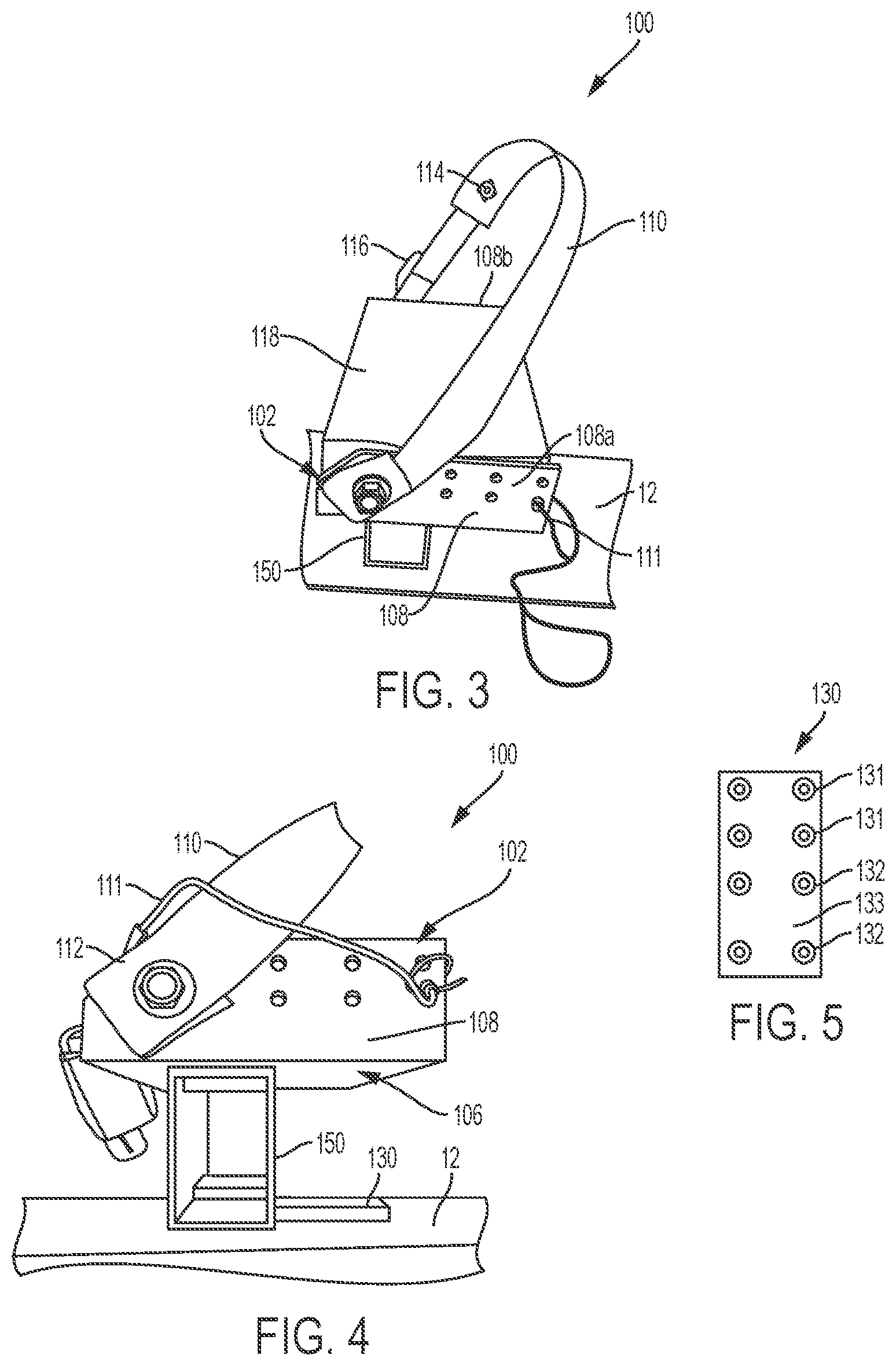 Patent US12128291 Figure 3 – Support and suspension assembly for a snow sports board