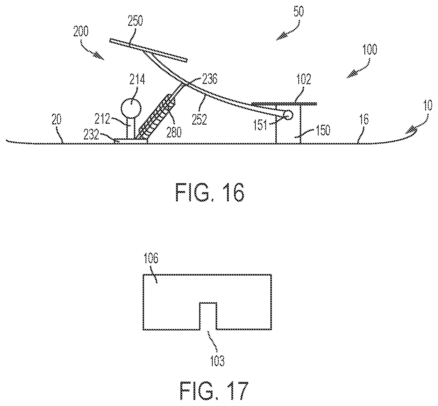 Patent US12128291 Figure 10 – Support and suspension assembly for a snow sports board