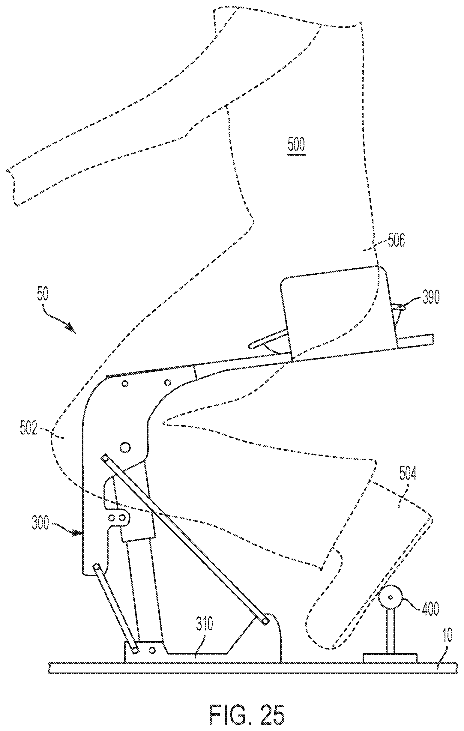 Patent US12128291 Figure 18 – Support and suspension assembly for a snow sports board