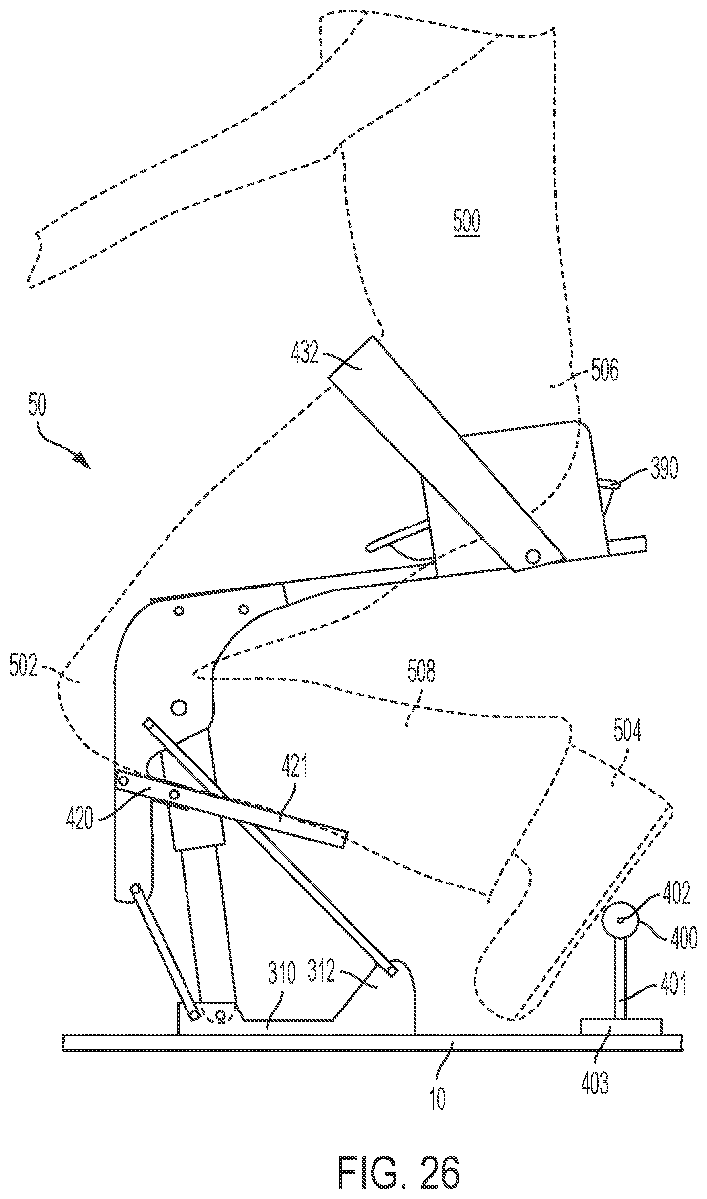 Patent US12128291 Figure 19 – Support and suspension assembly for a snow sports board