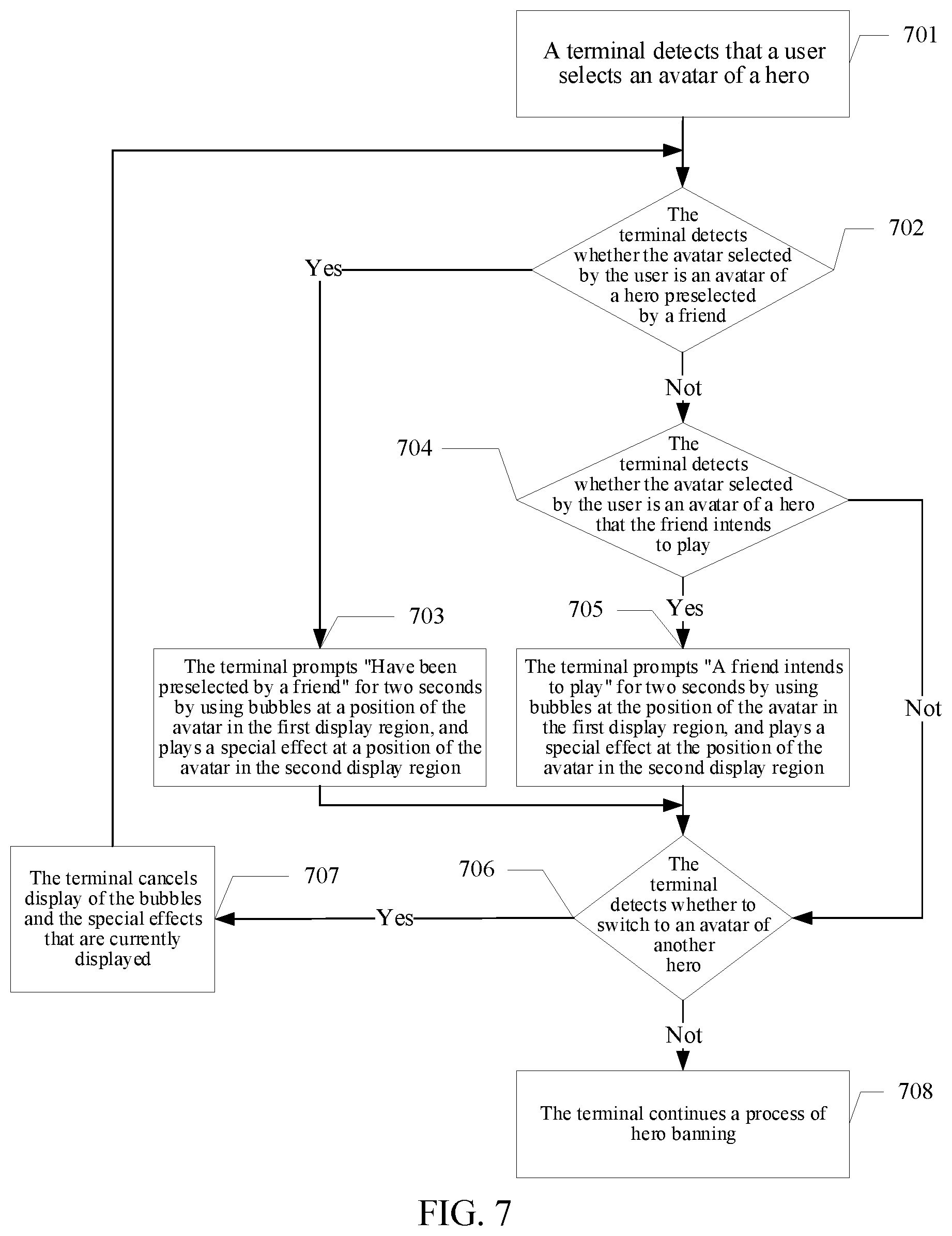 Patent US12128306 Figure 5 – Information display method and apparatus, terminal, and storage medium