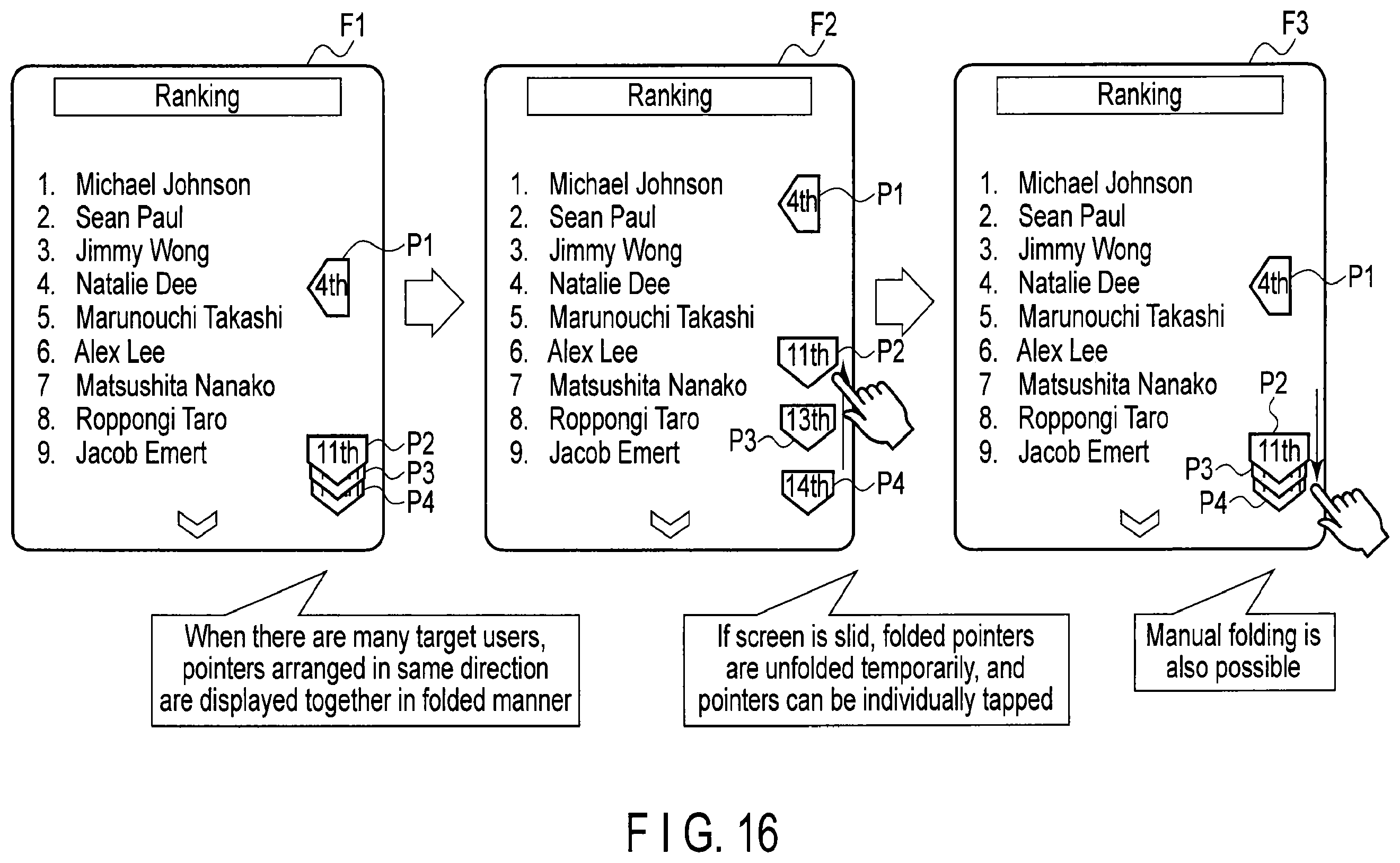 Patent US12128320 Figure 15 – Ranking list display method in game system, and system for executing the method