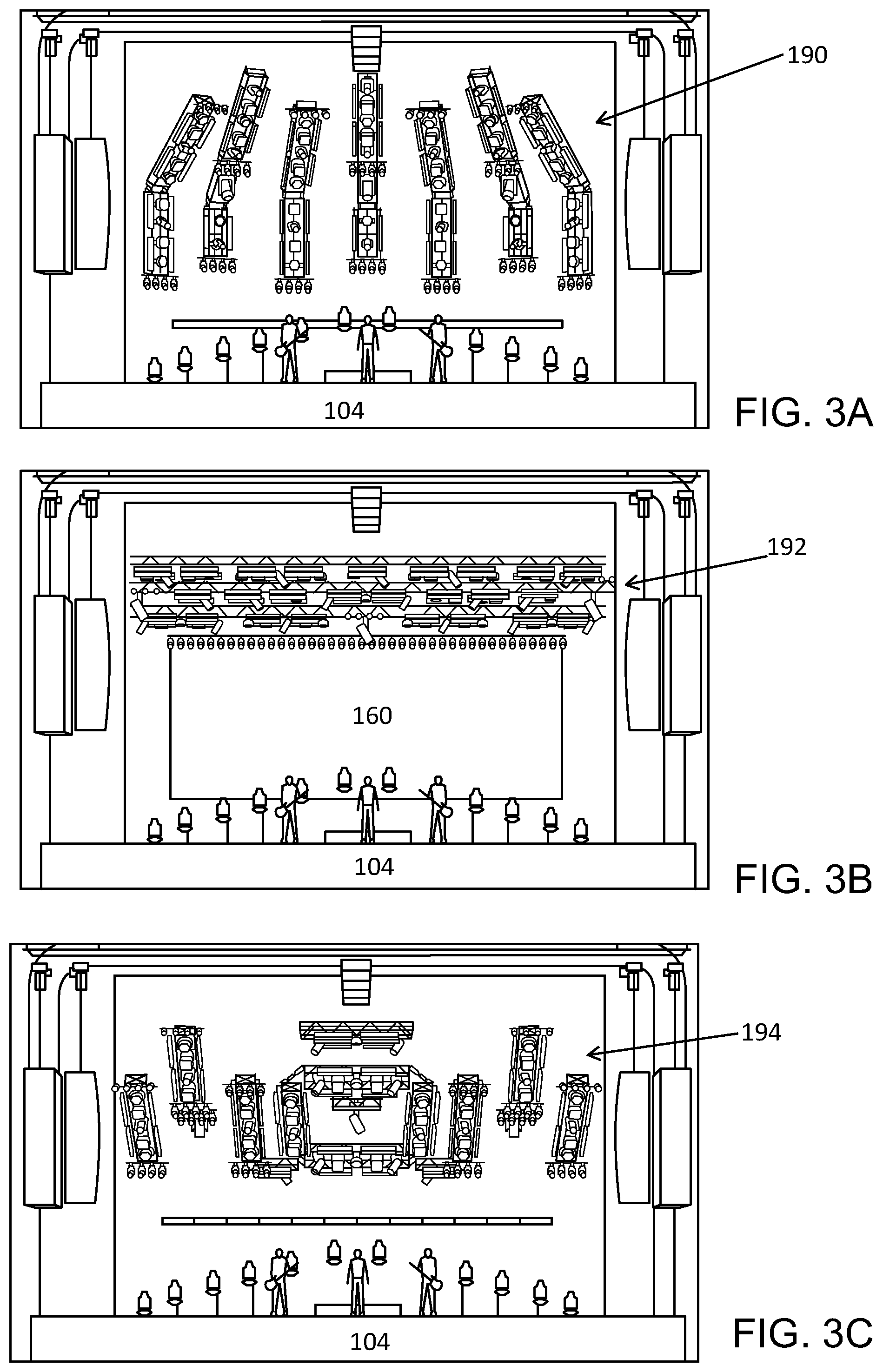 Patent US12128328 Figure 8 – Modularly configurable staging system and method