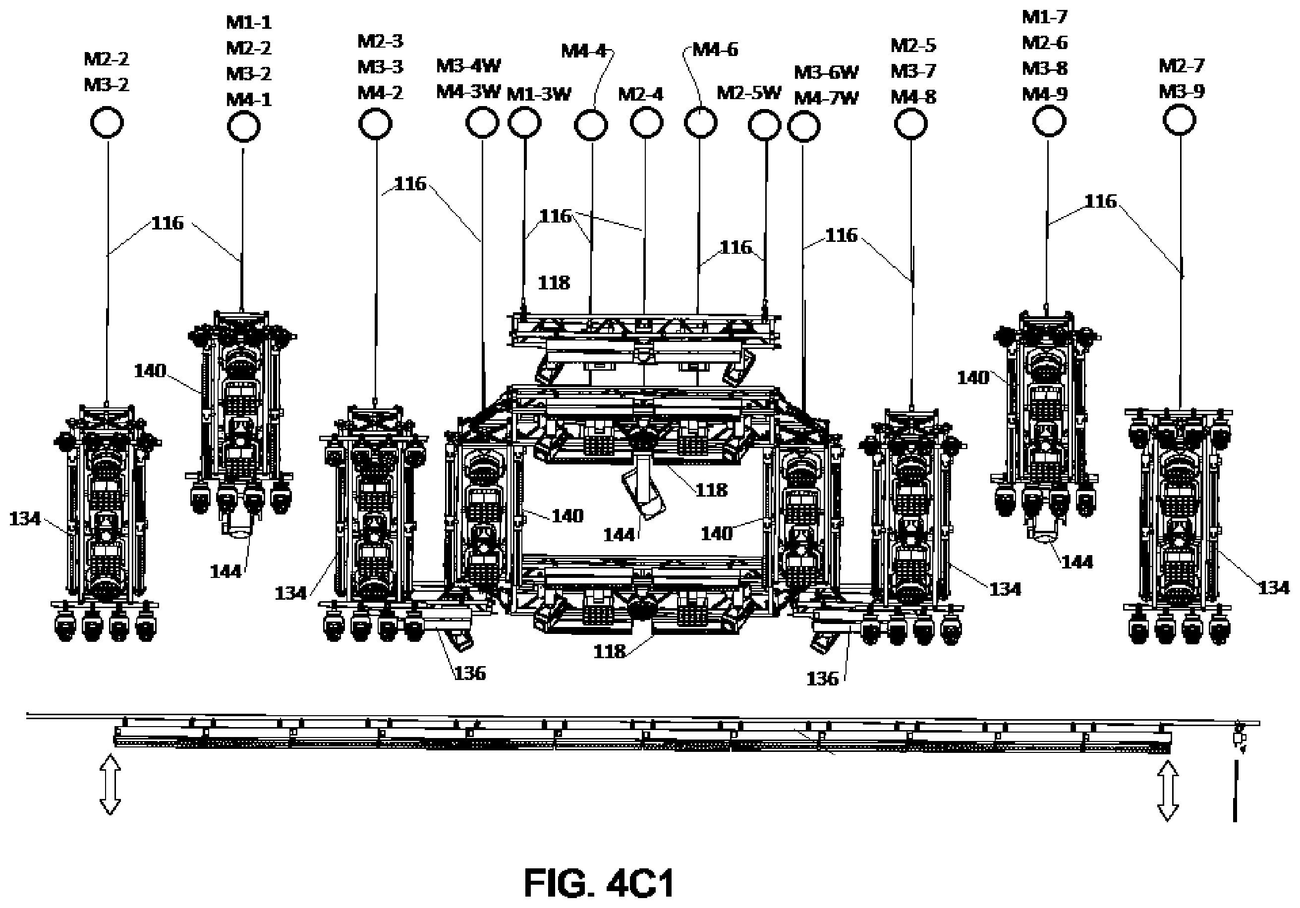 Patent US12128328 Figure 14 – Modularly configurable staging system and method