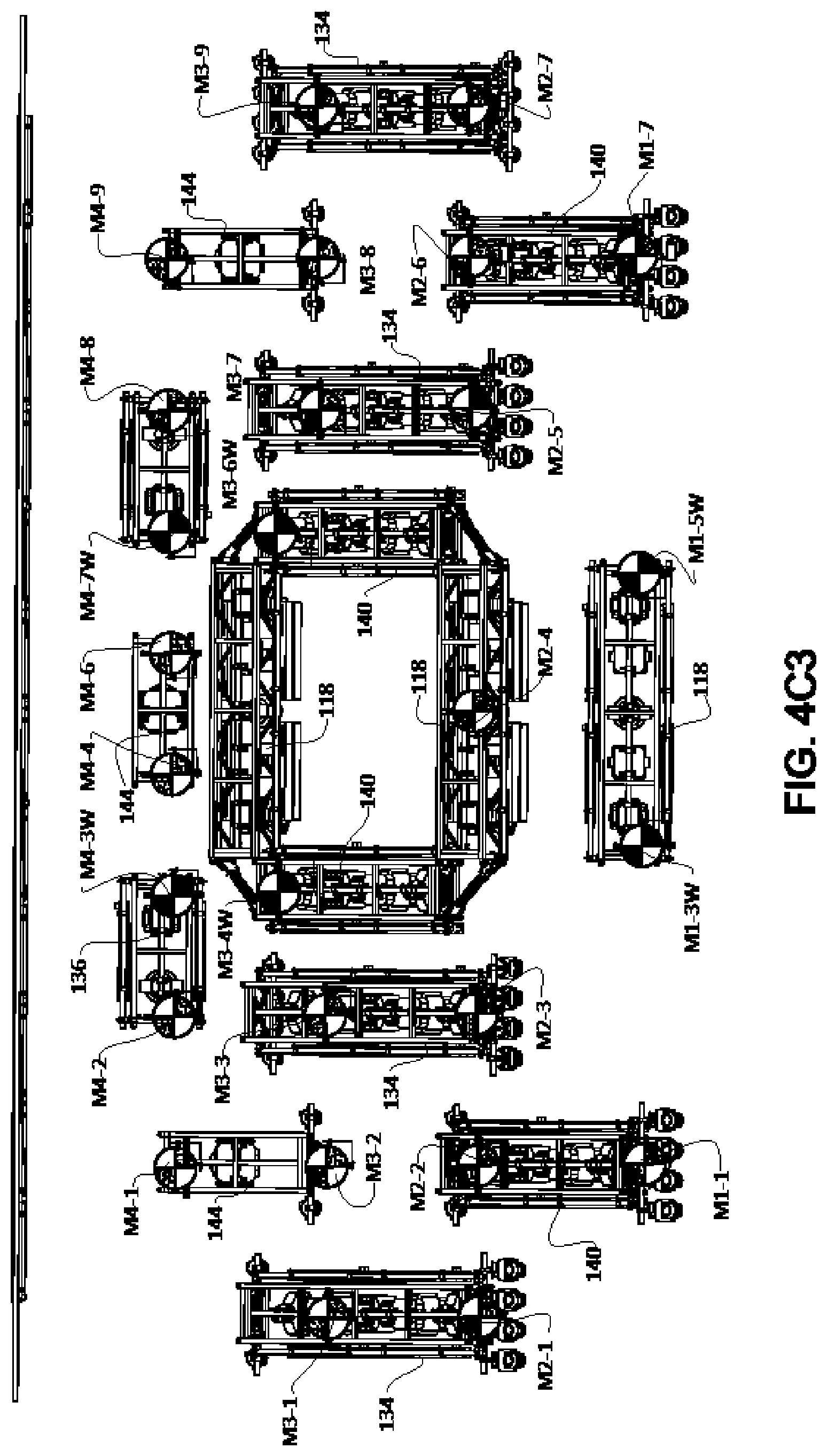 Patent US12128328 Figure 16 – Modularly configurable staging system and method