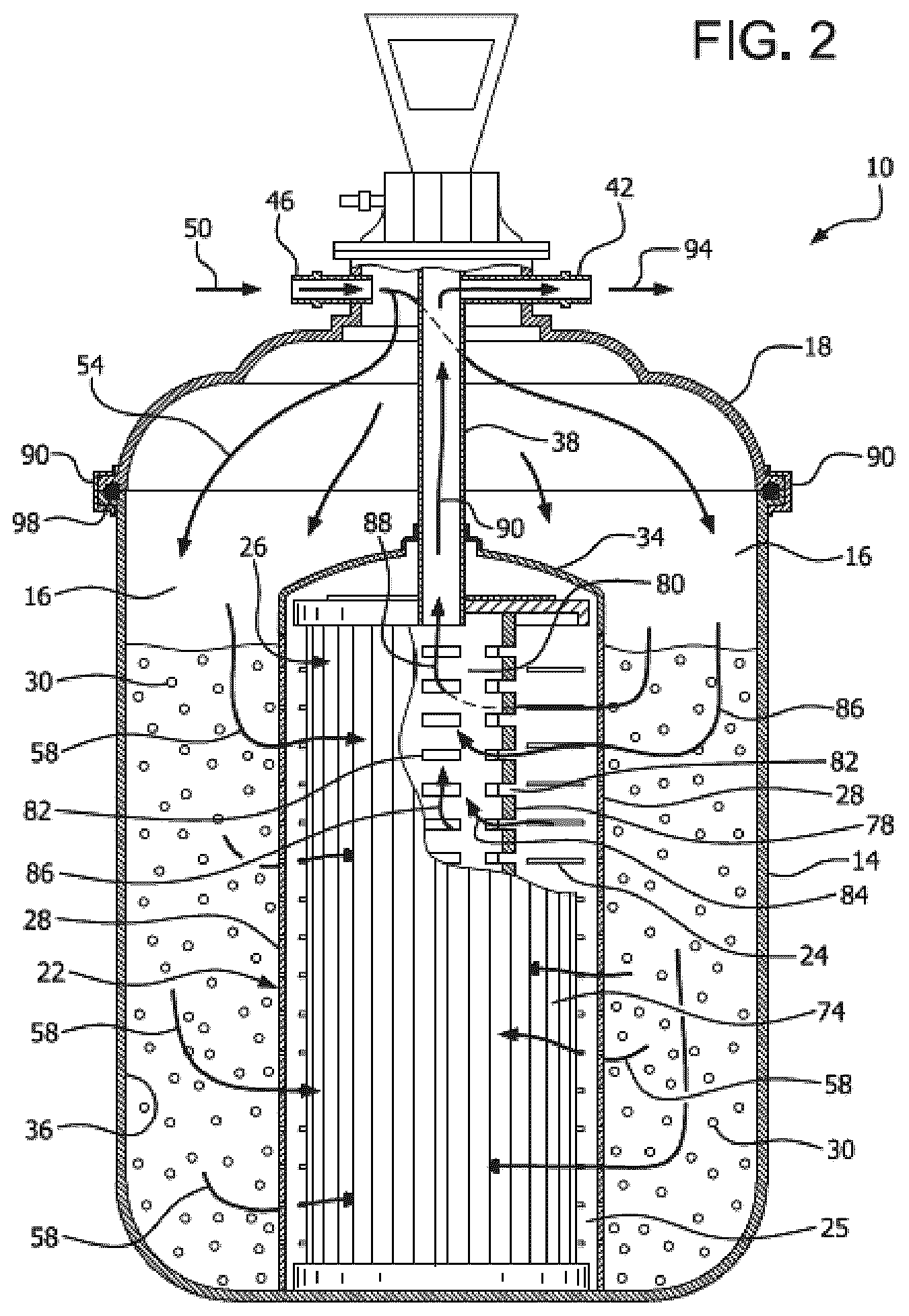 Patent US12128344 Figure 2 – Pool filter assembly