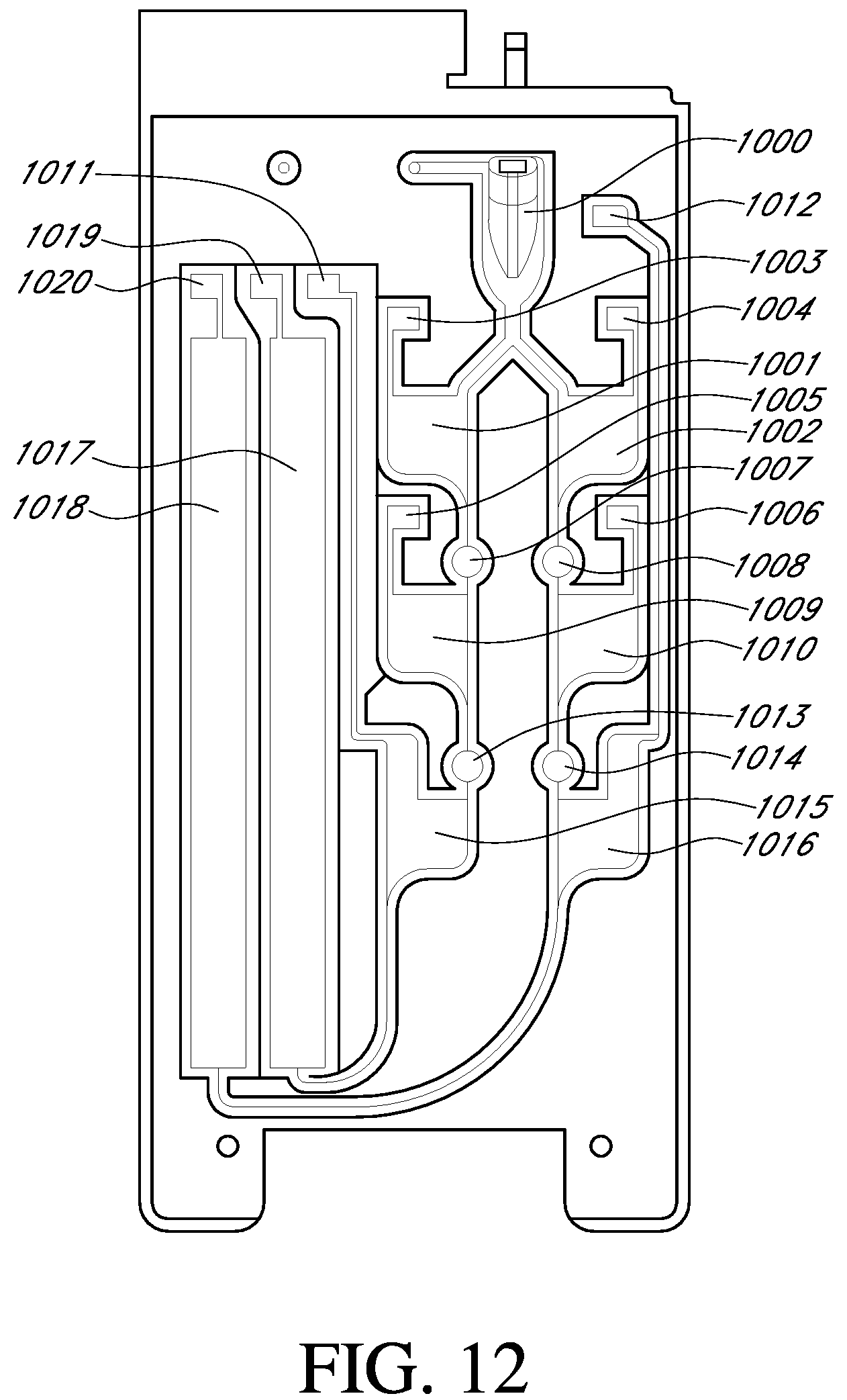 Patent US12128414 Figure 19 – Automated method for performing an assay