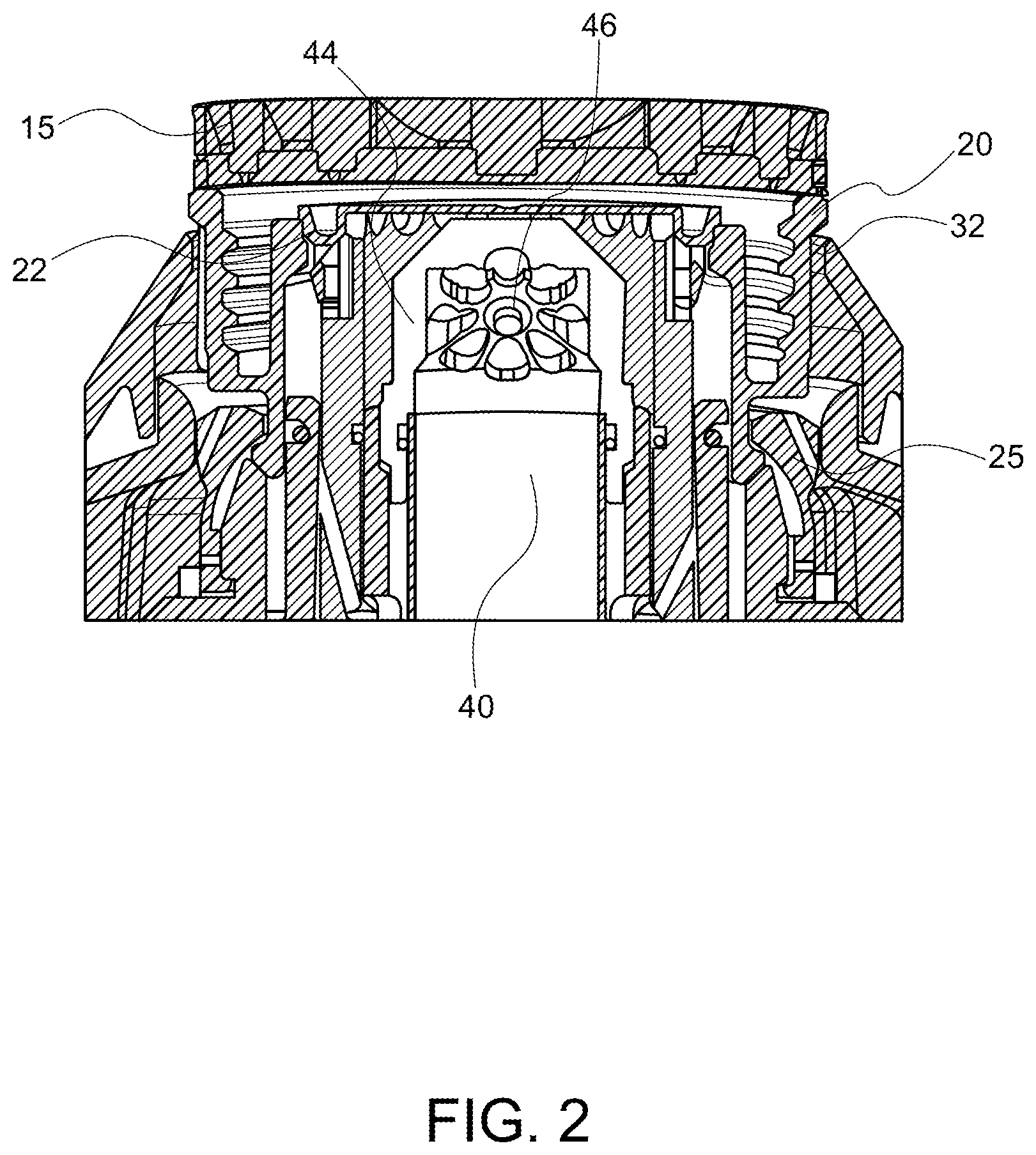Patent US12128460 Figure 2 – Apparatus to direct flow of fluid