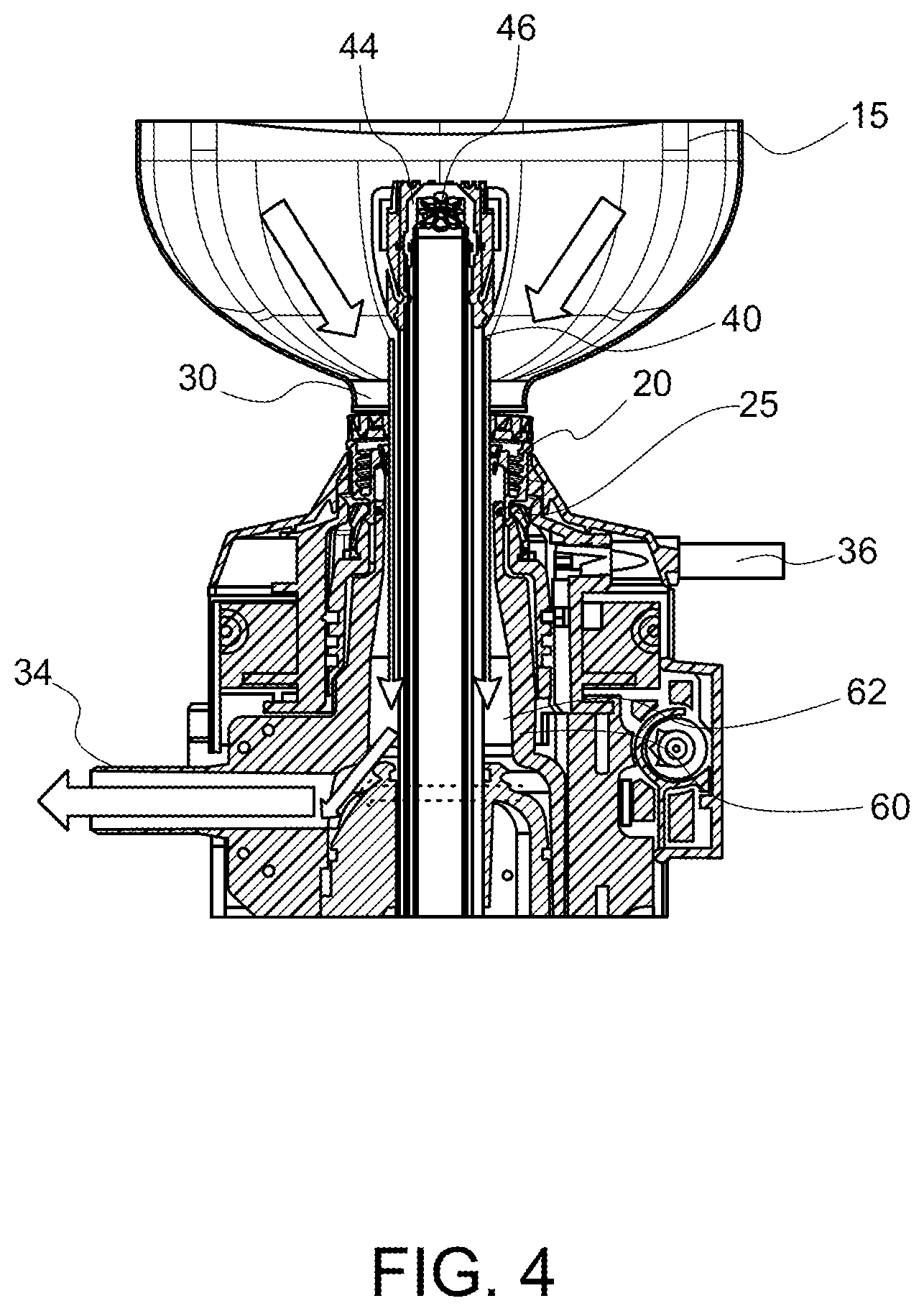 Patent US12128460 Figure 4 – Apparatus to direct flow of fluid