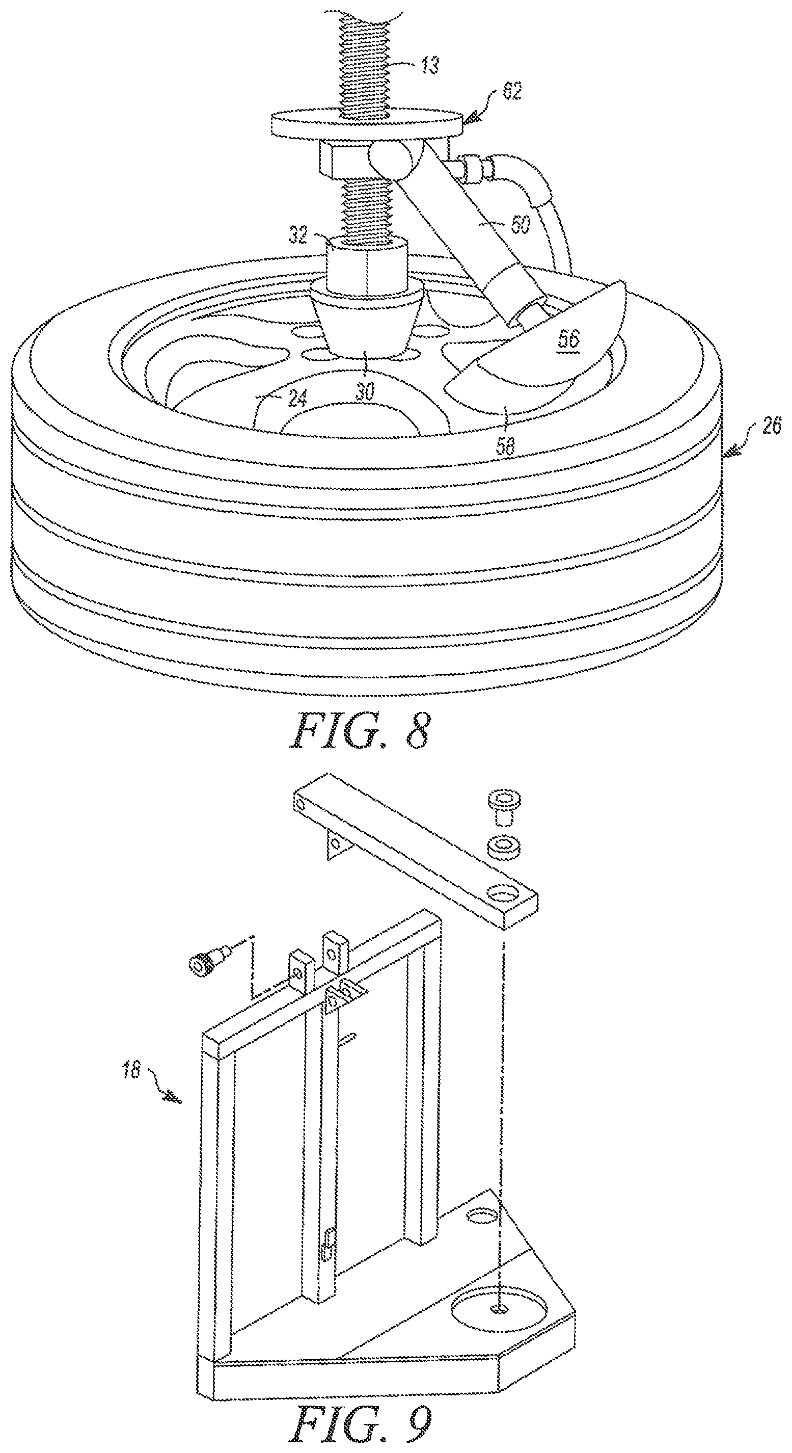 Patent US12128467 Figure 6 – Appliance, method and device for straightening wheels