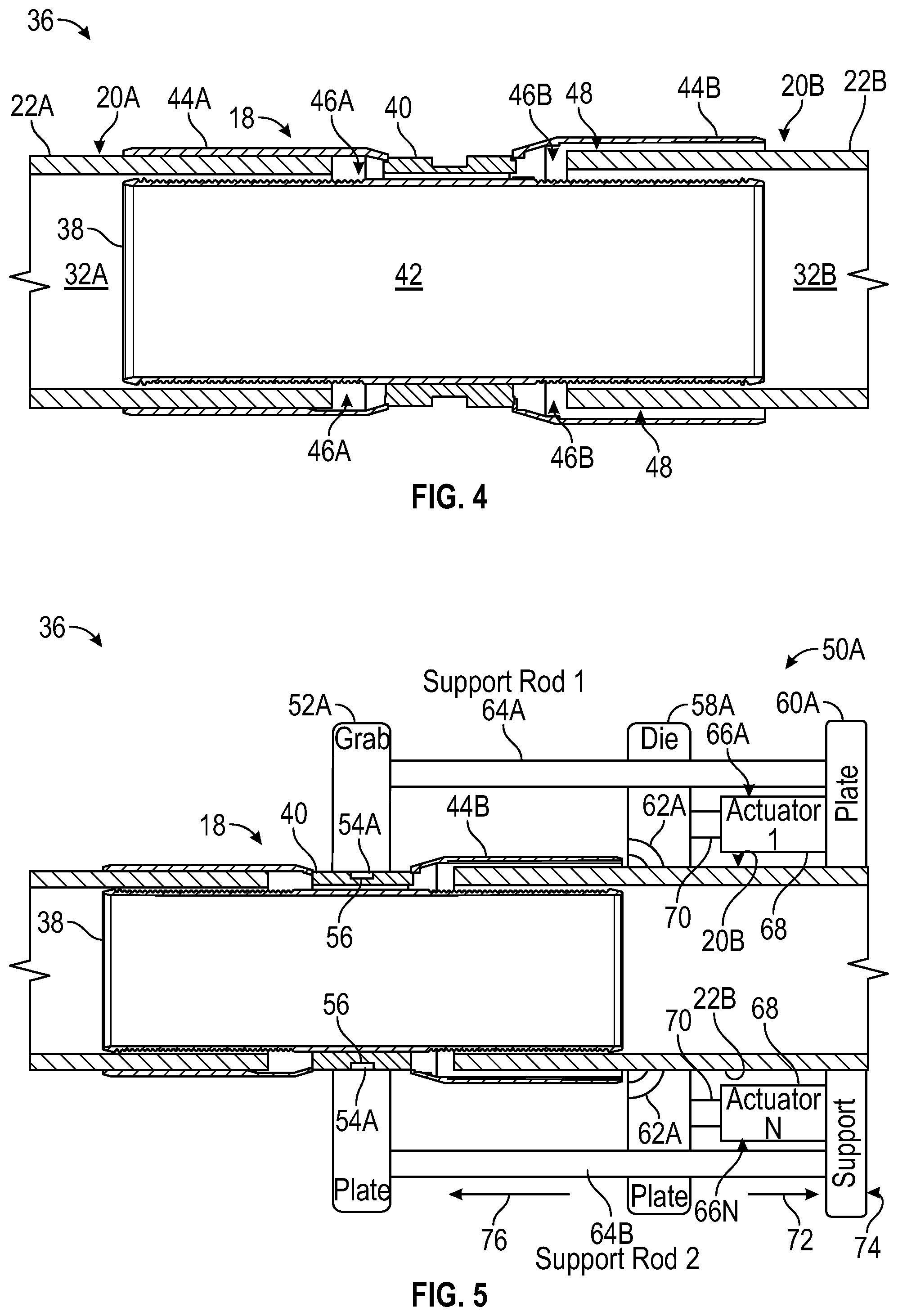 Patent US12128469 Figure 3 – Outward direction pipe fitting swage machine systems and methods