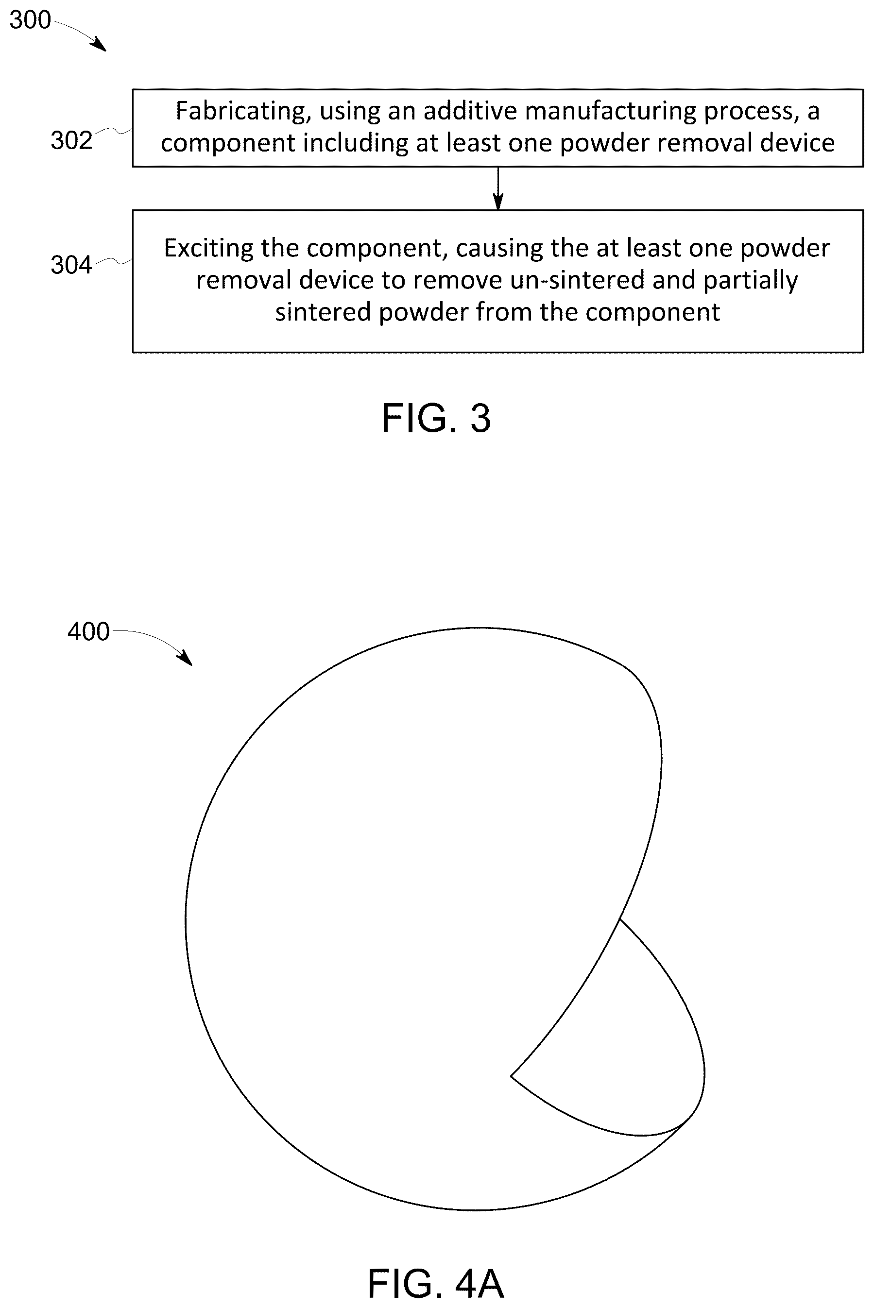 Patent US12128481 Figure 3 – Systems and methods for removing build material from additively manufactured parts