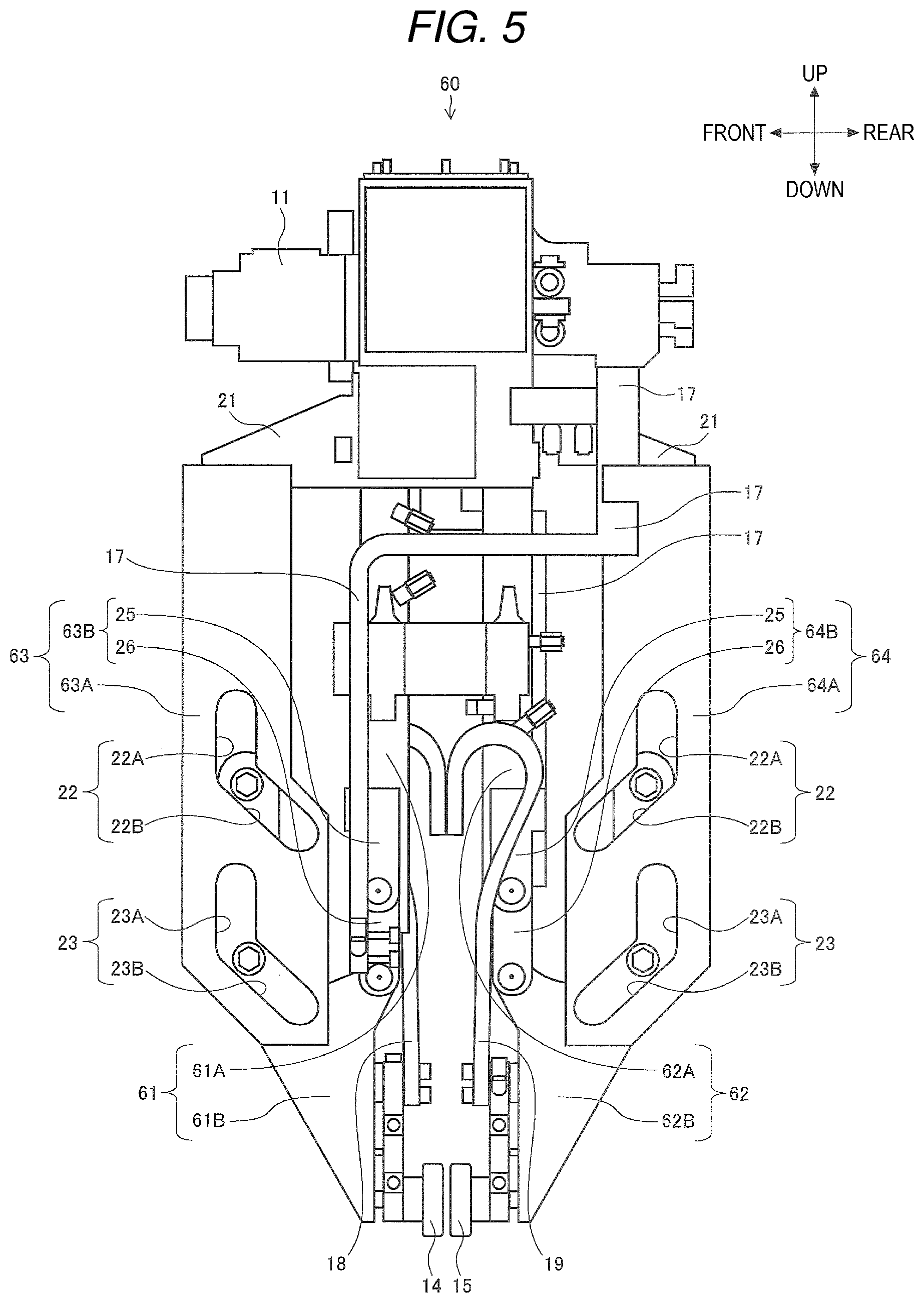 Patent US12128495 Figure 5 – Welding gun and welding method