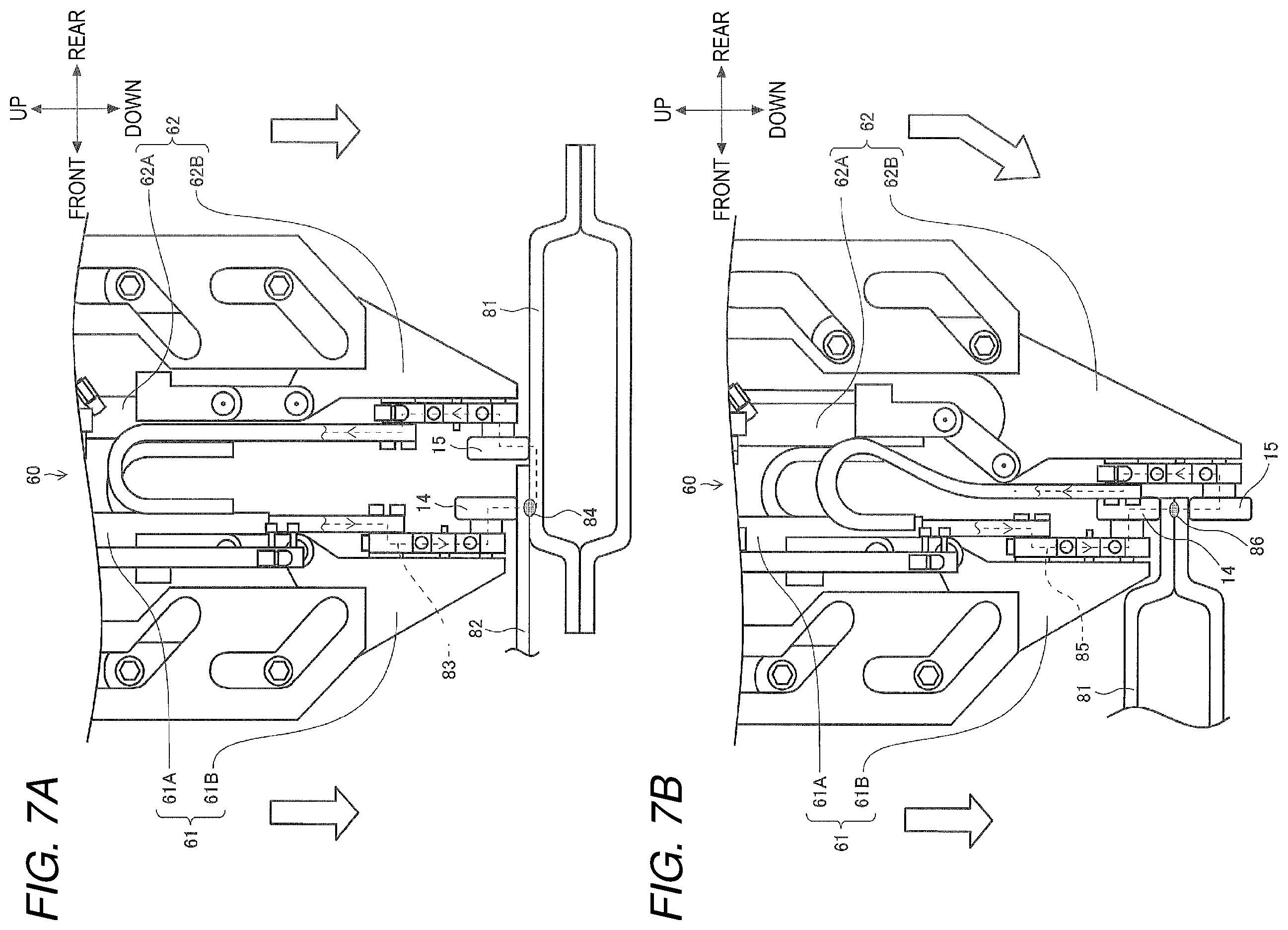 Patent US12128495 Figure 7 – Welding gun and welding method