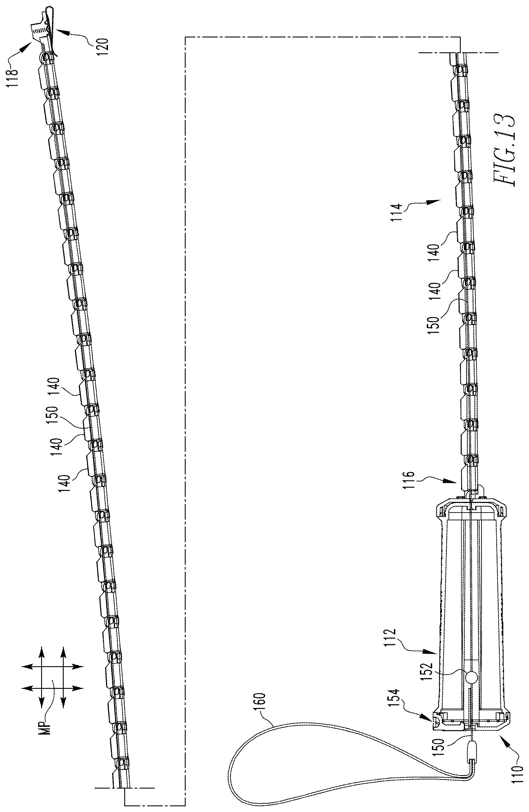 Patent US12128511 Figure 7 – Apparatus and method for positioning a safety strap