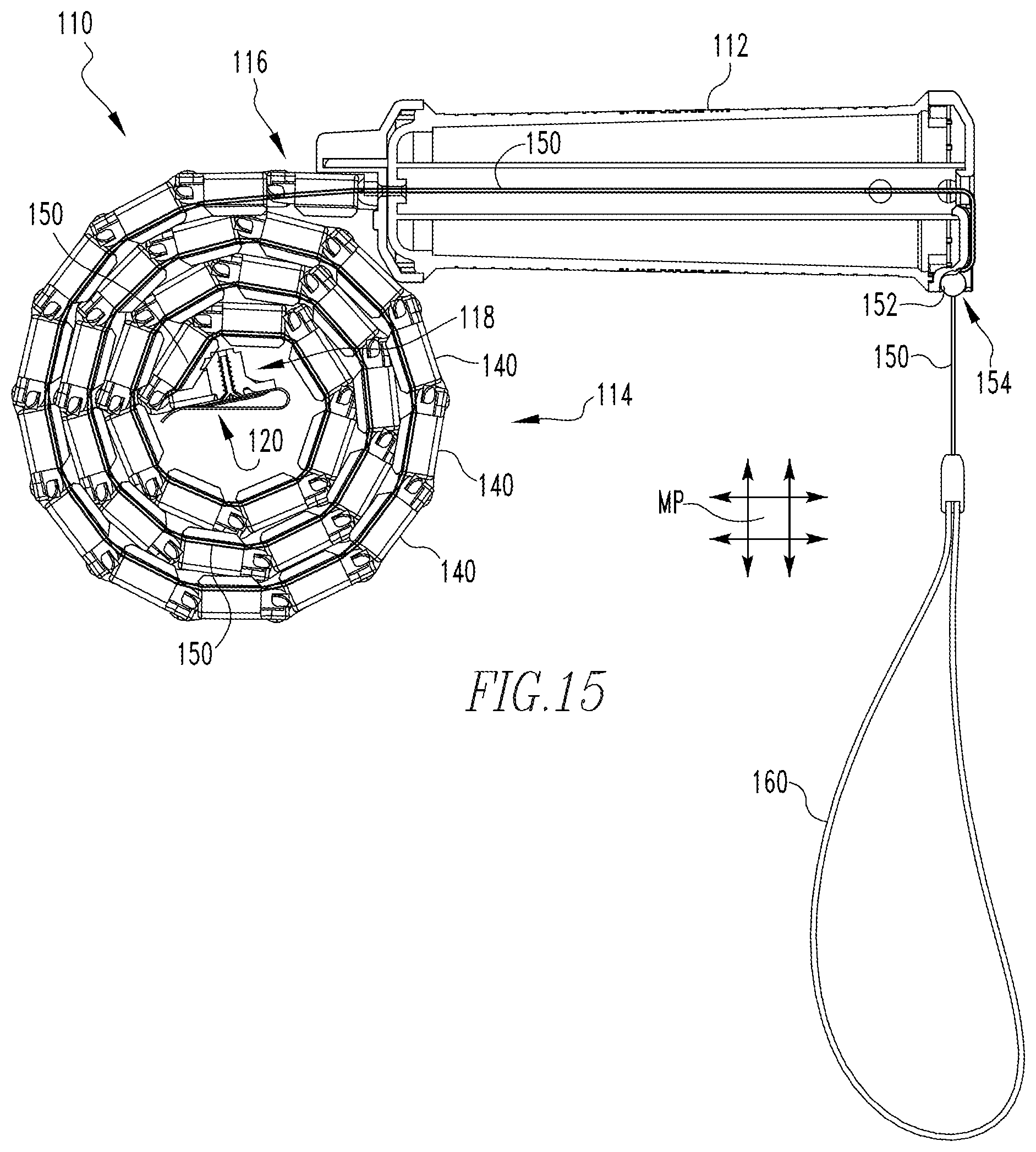 Patent US12128511 Figure 9 – Apparatus and method for positioning a safety strap