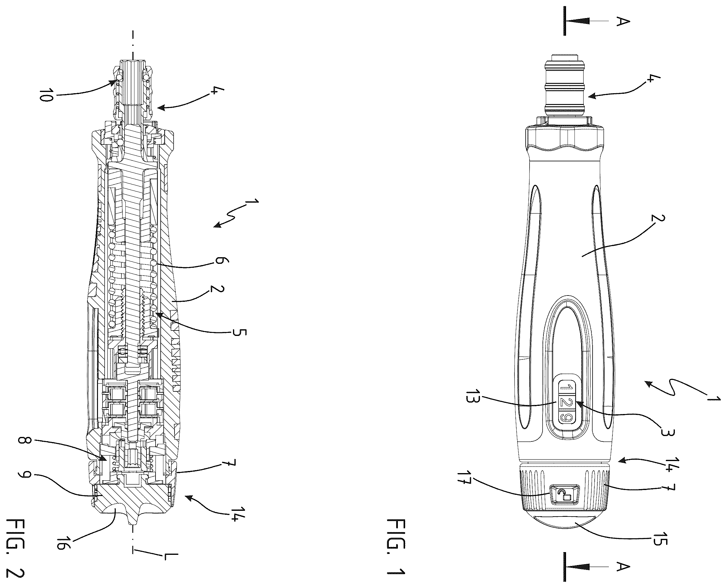 Patent US12128534 Figure 1 – Torque tool